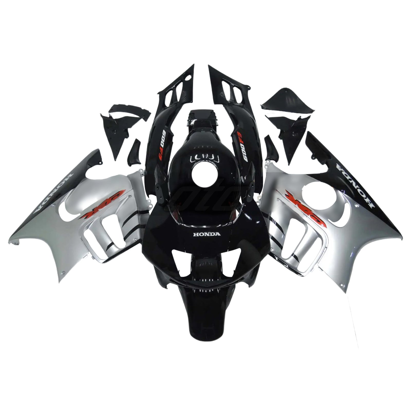 1995-1996 Honda CBR600 F3 Kit de carenado de inyección Carrocería Plástico ABS