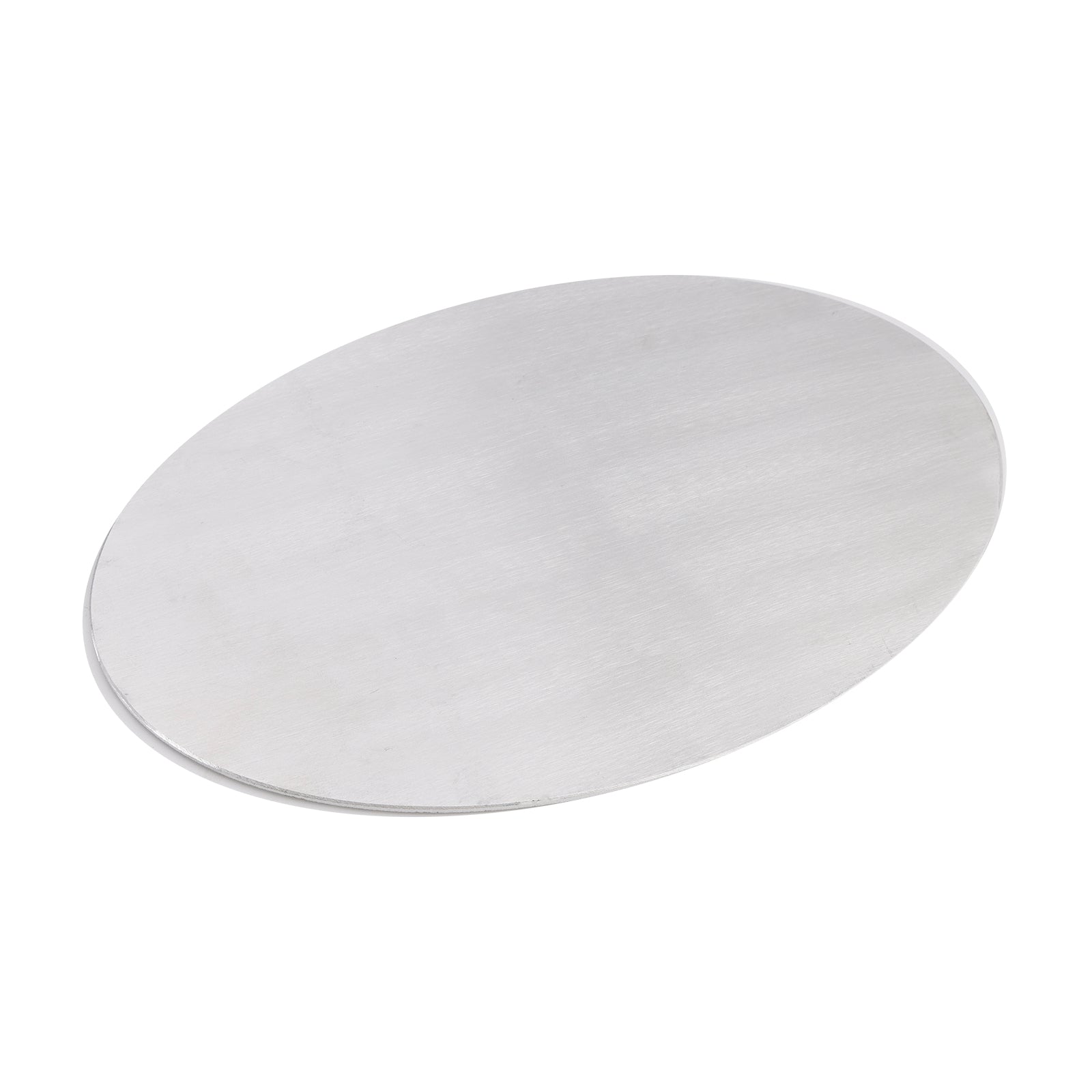 Plaque d'images en alliage en aluminium vierge ovale diy ajustement universel pour moto