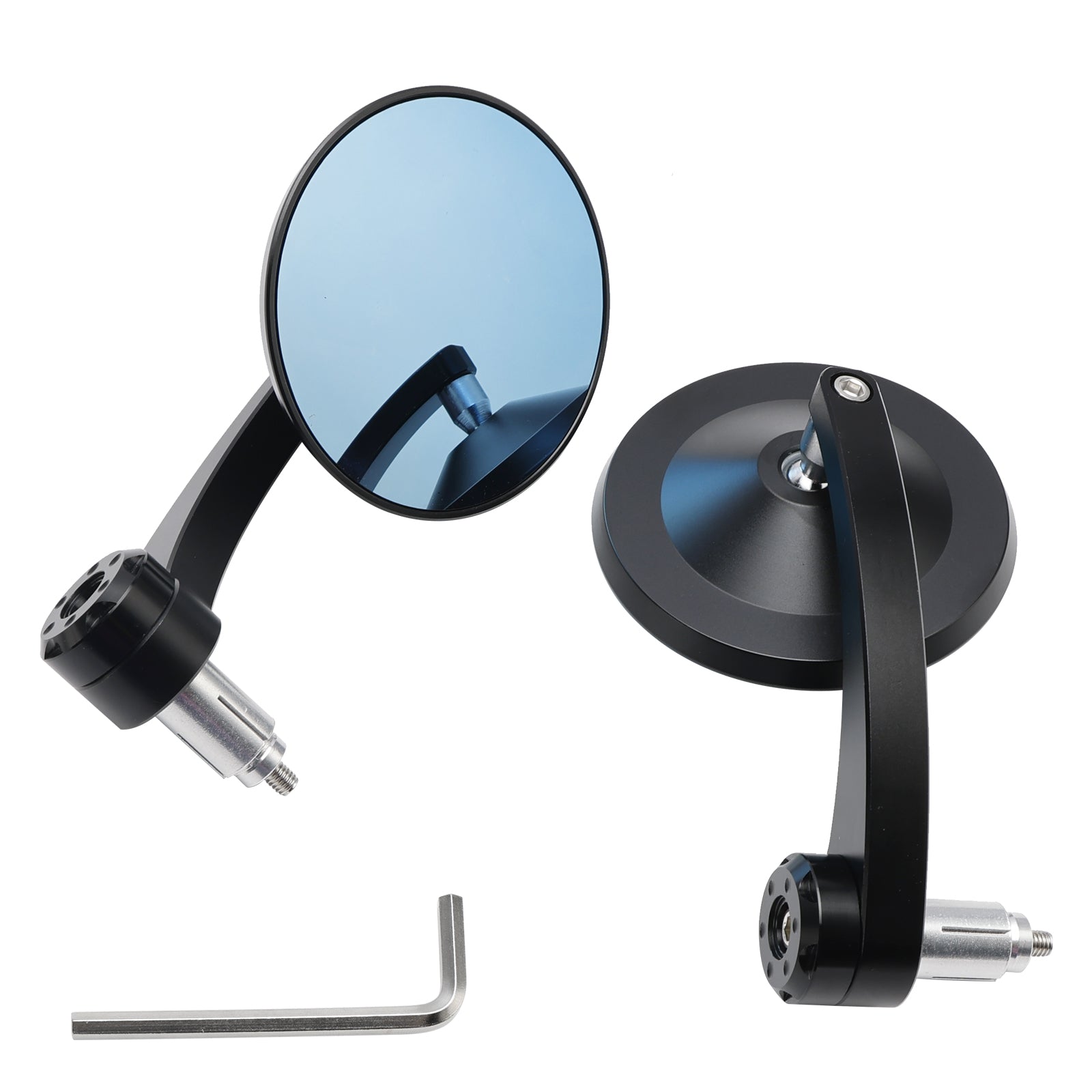 Dvojica motocyklov, kolo 7/8" CNC spätné zrkadlá na riadidlá Bobber Cafe Racer