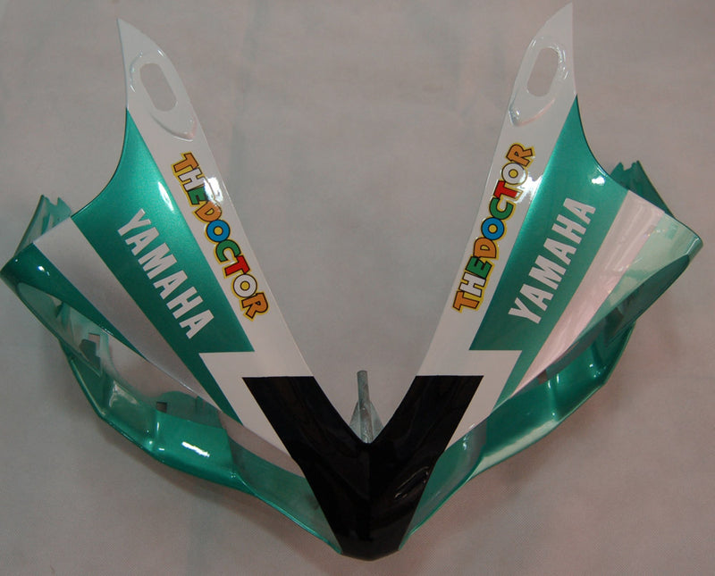 2007-2008 Yamaha YZF-R1 Green Emerald White FIAT Racing Fairings Generic