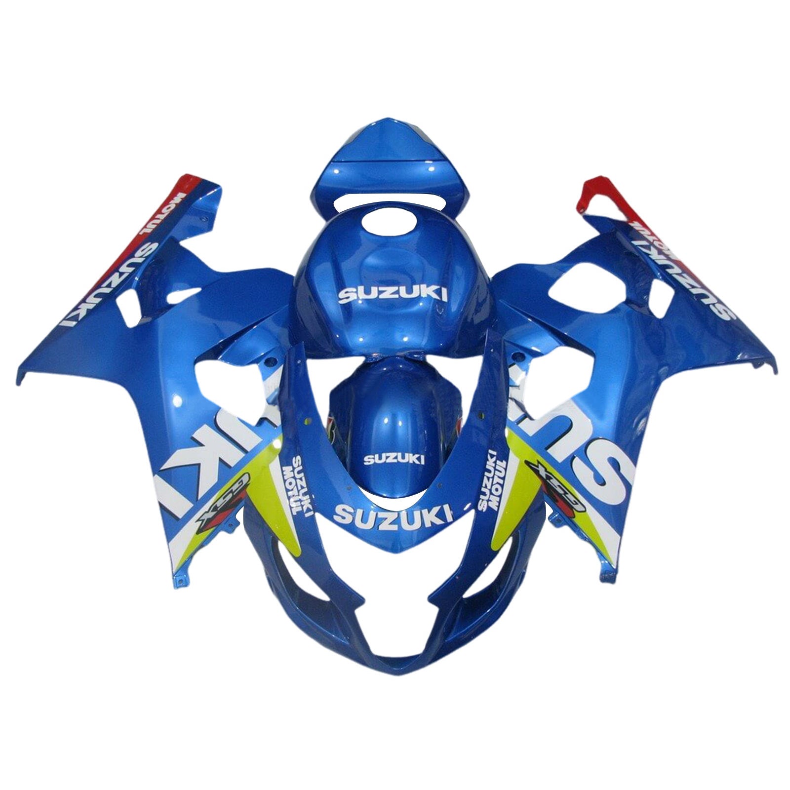 2004-2005 Suzuki GSXR 600/750 K4 Kit de carénage d'injection carrosserie plastique ABS