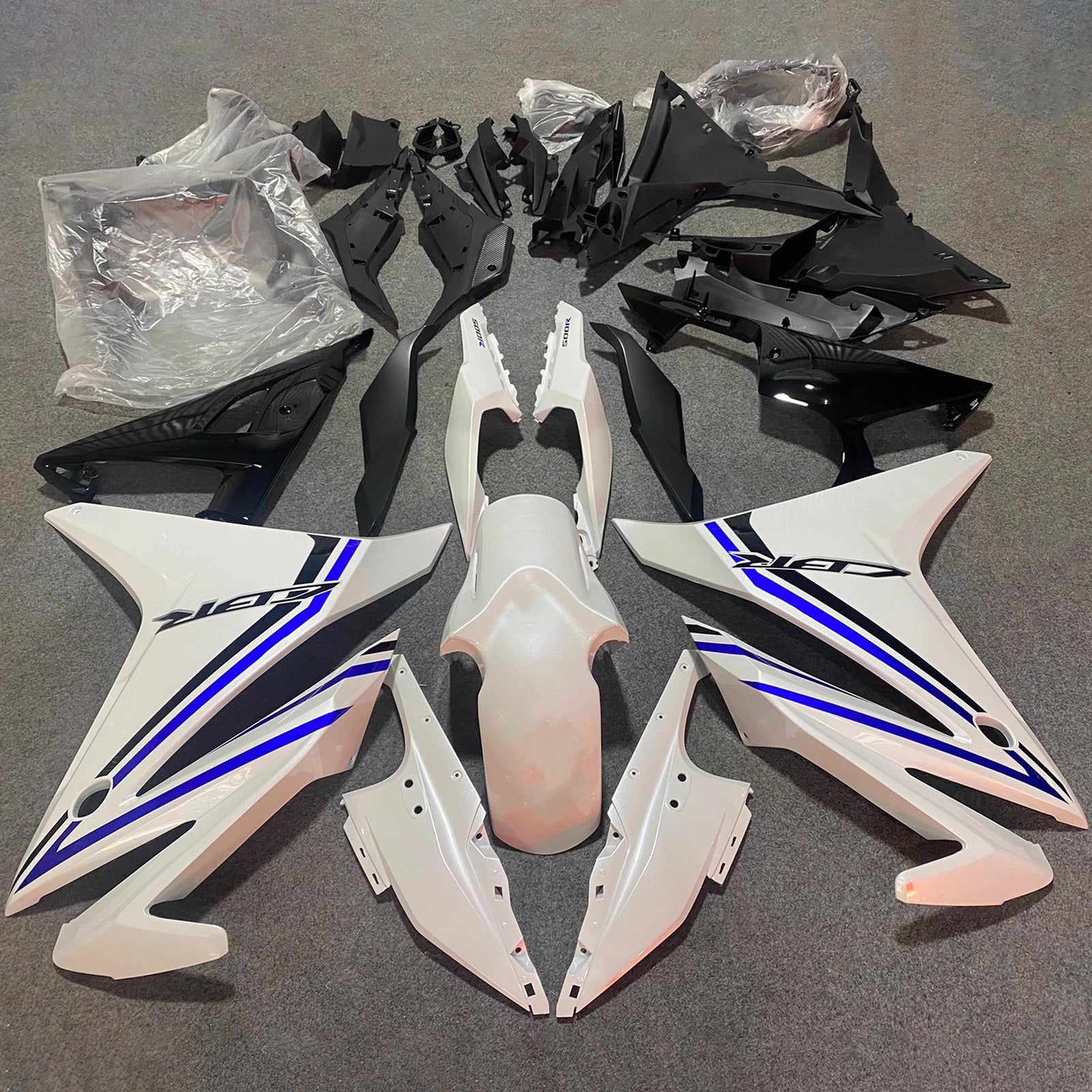 Injection Fairing Kit Bodywork Plastic ABS For Honda CBR500R 2019-2021