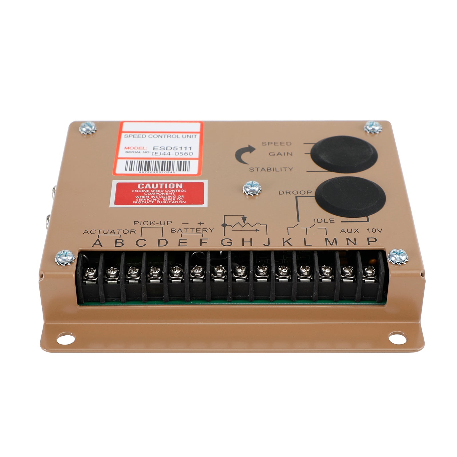 ESD5111 Generator Genset Onderdelen Elektronische motortoerentalregelaar Gouverneur