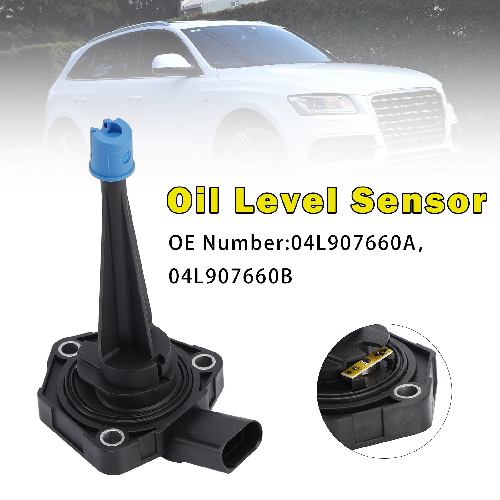 Oil Level Sensor 04L907660A 04L907660B For Audi A4 A5 A6 A8 Q5 VW Transporter