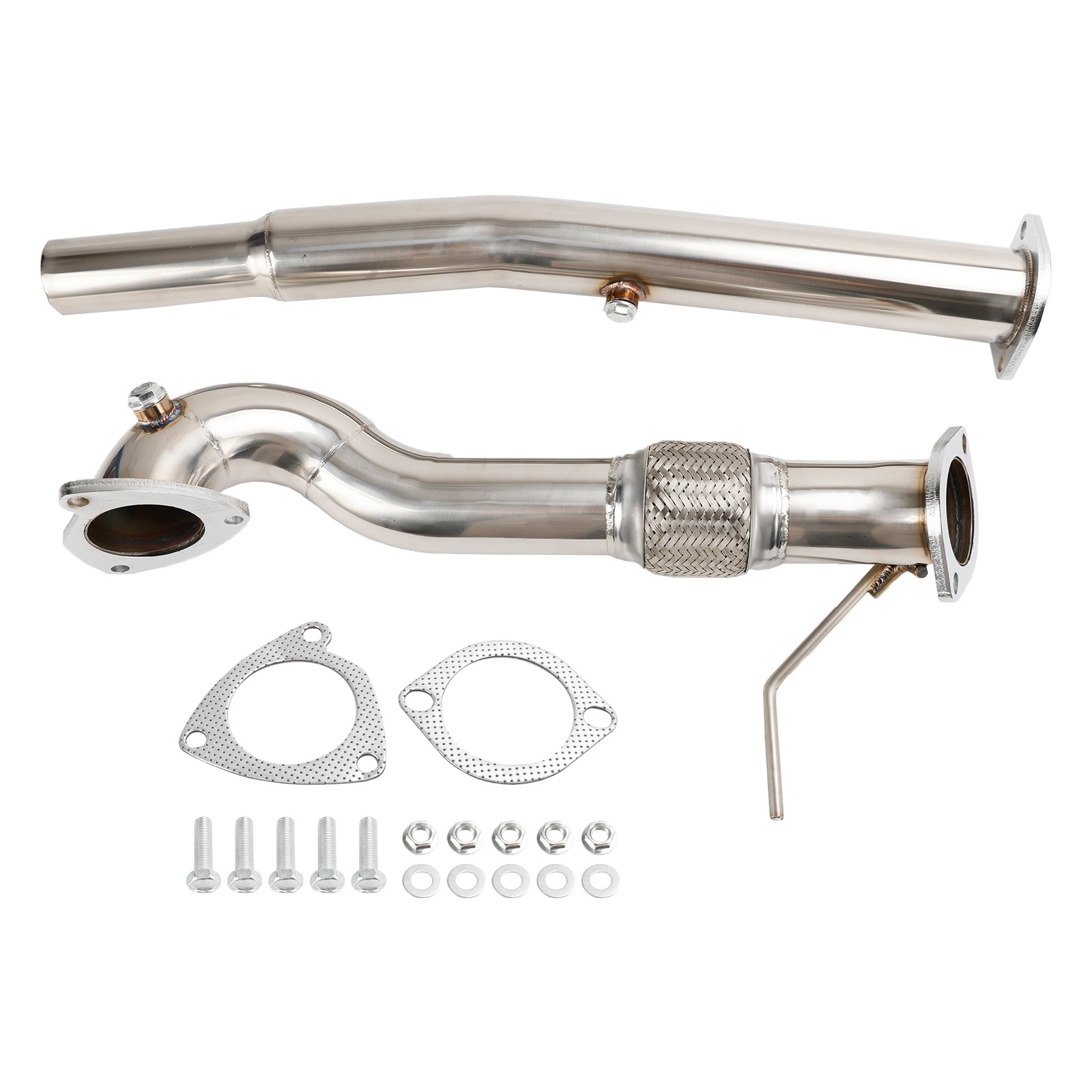 3" RVS Uitlaat Decat Downpipe Voor Audi S3 8L Tt 8N Mk1 1.8T 225 Bhp