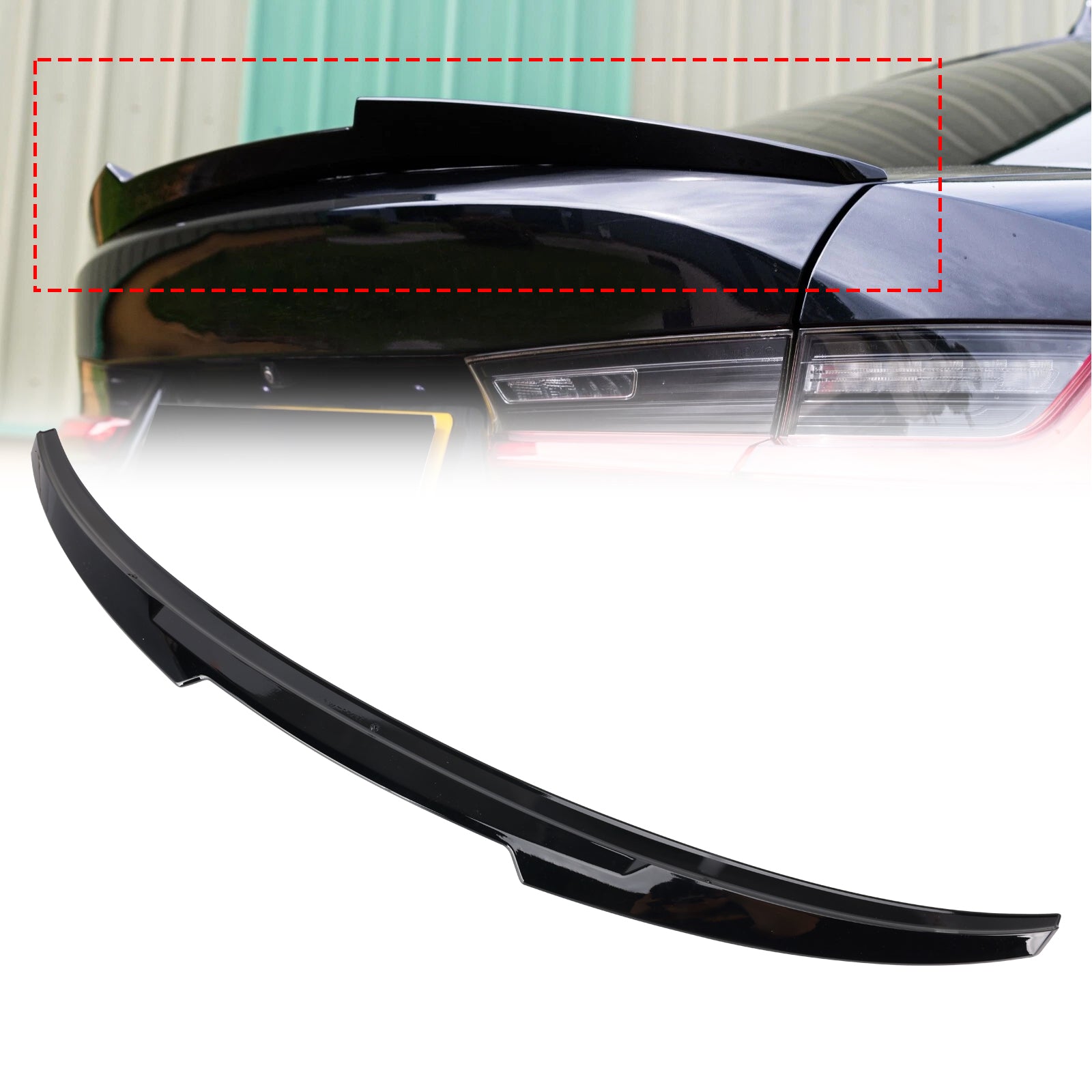 2019-2025 BMW G20 3 Series Sedan All Models Gloss Black Rear Boot Spoiler