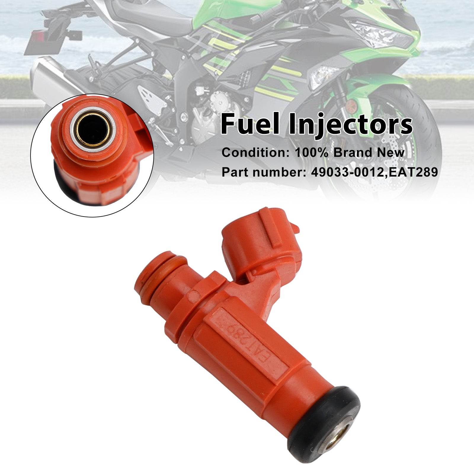 49033-0012 Insprutare EAT289 för Kawasaki NINJA 1000 ZX-6R Z1000