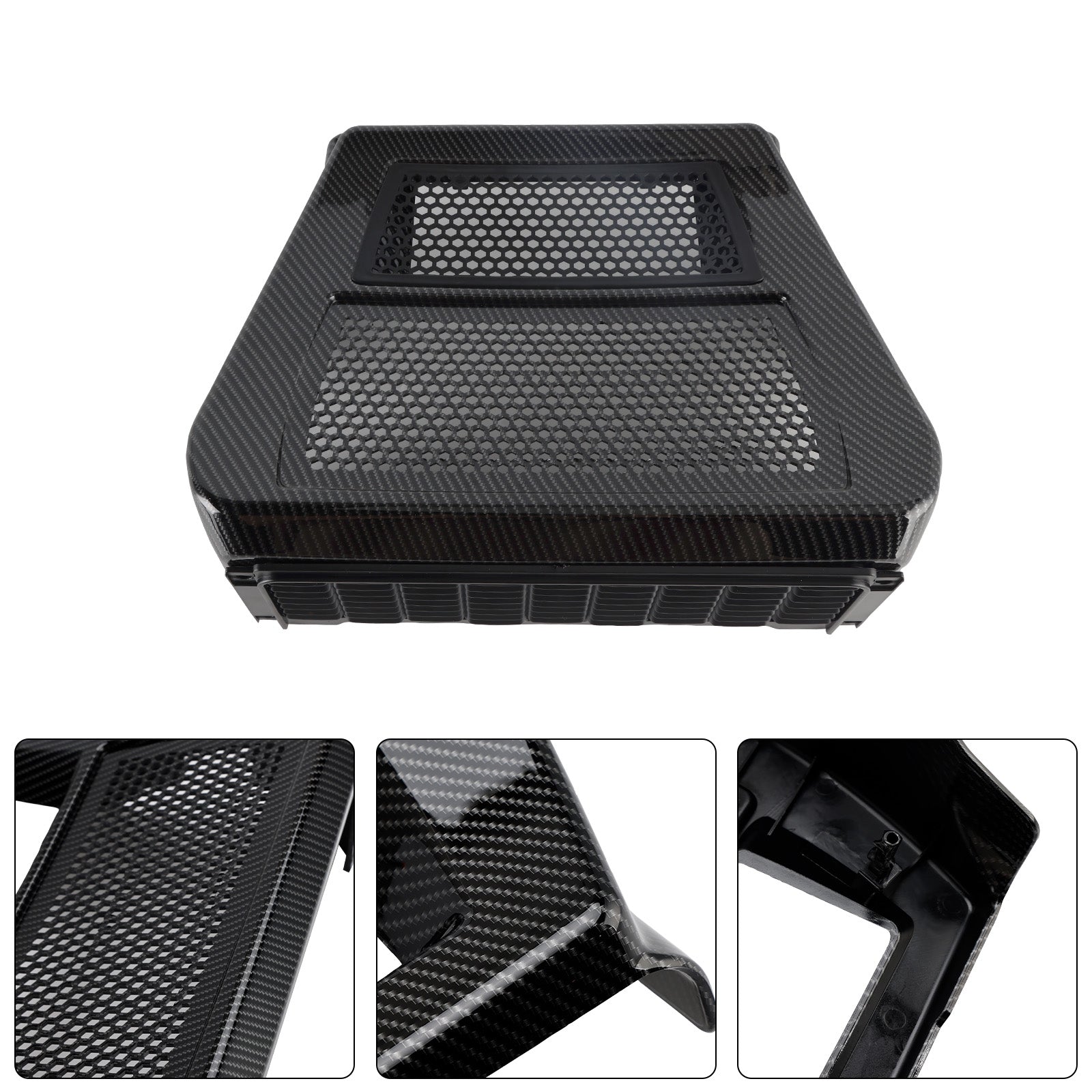 Lower Chin Spoilers Radiator Guard Cover For CVO Street Glide FLHXSE 2023-2025