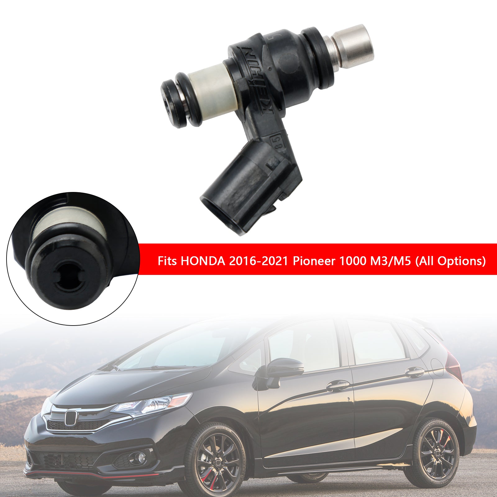 16450-HL4-003 16450-HL4-013 Injecteurs de carburant pour Honda Pioneer 1000 SXS1000 M3 M5