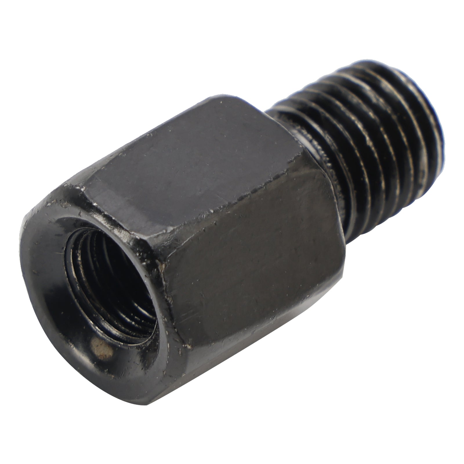 2x Univerzálne fit motocykle zrkadlové adaptéry 8 mm štandardné až 10 mm reverz