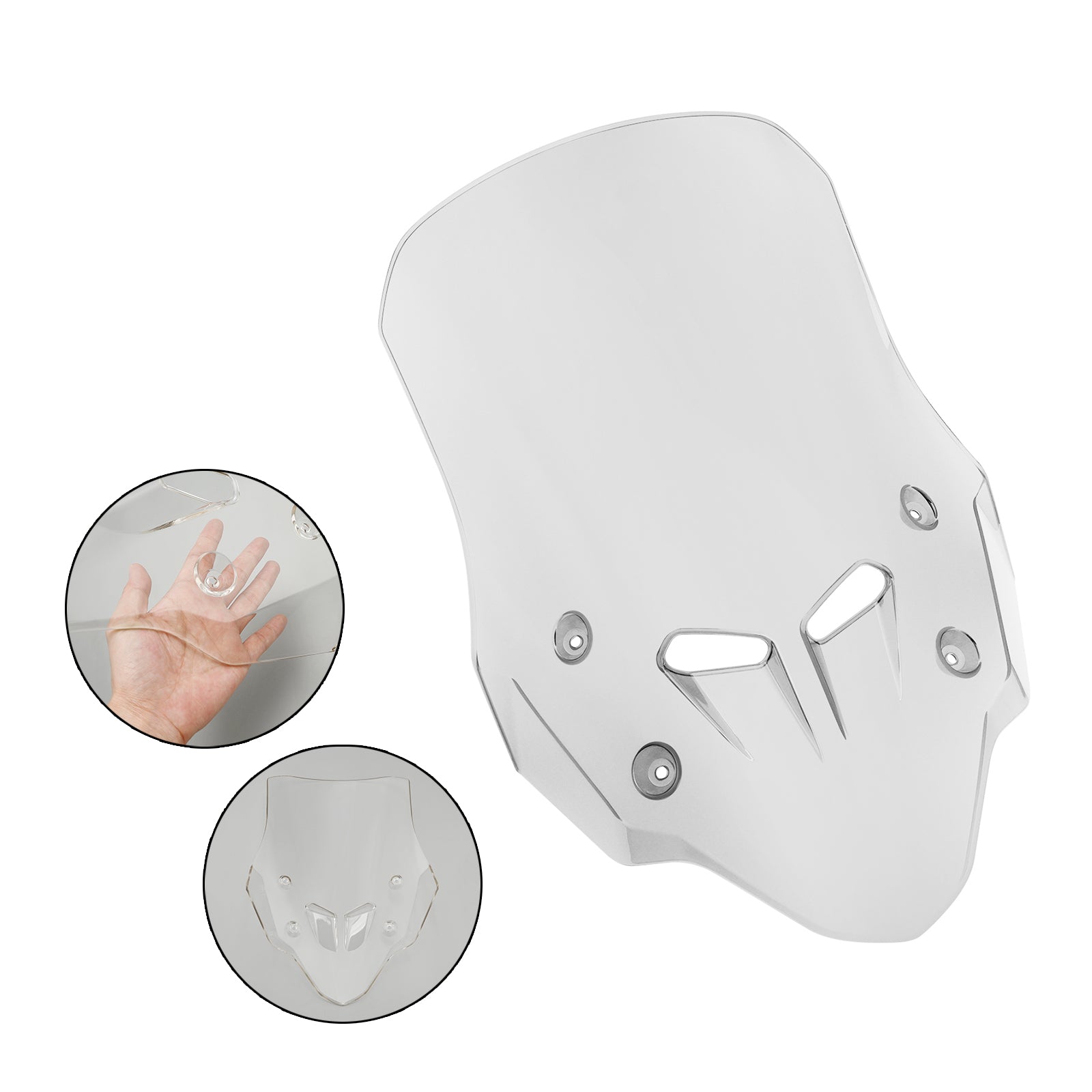 Pare-brise de moto ABS adapté à HONDA CB400X/CB500X 2019 – 2024