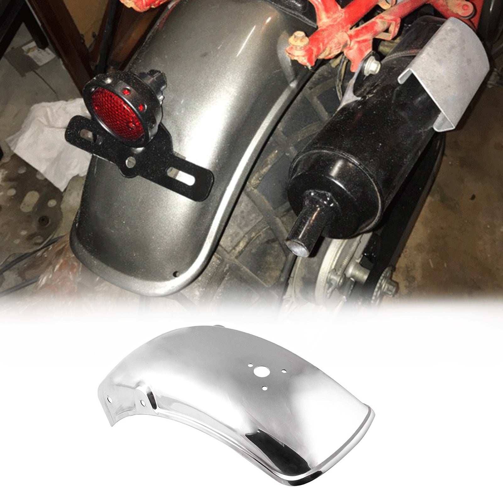 Motocicleta motocicleta traseira hugger lamguard de lama para Suzuki GN125 GN250