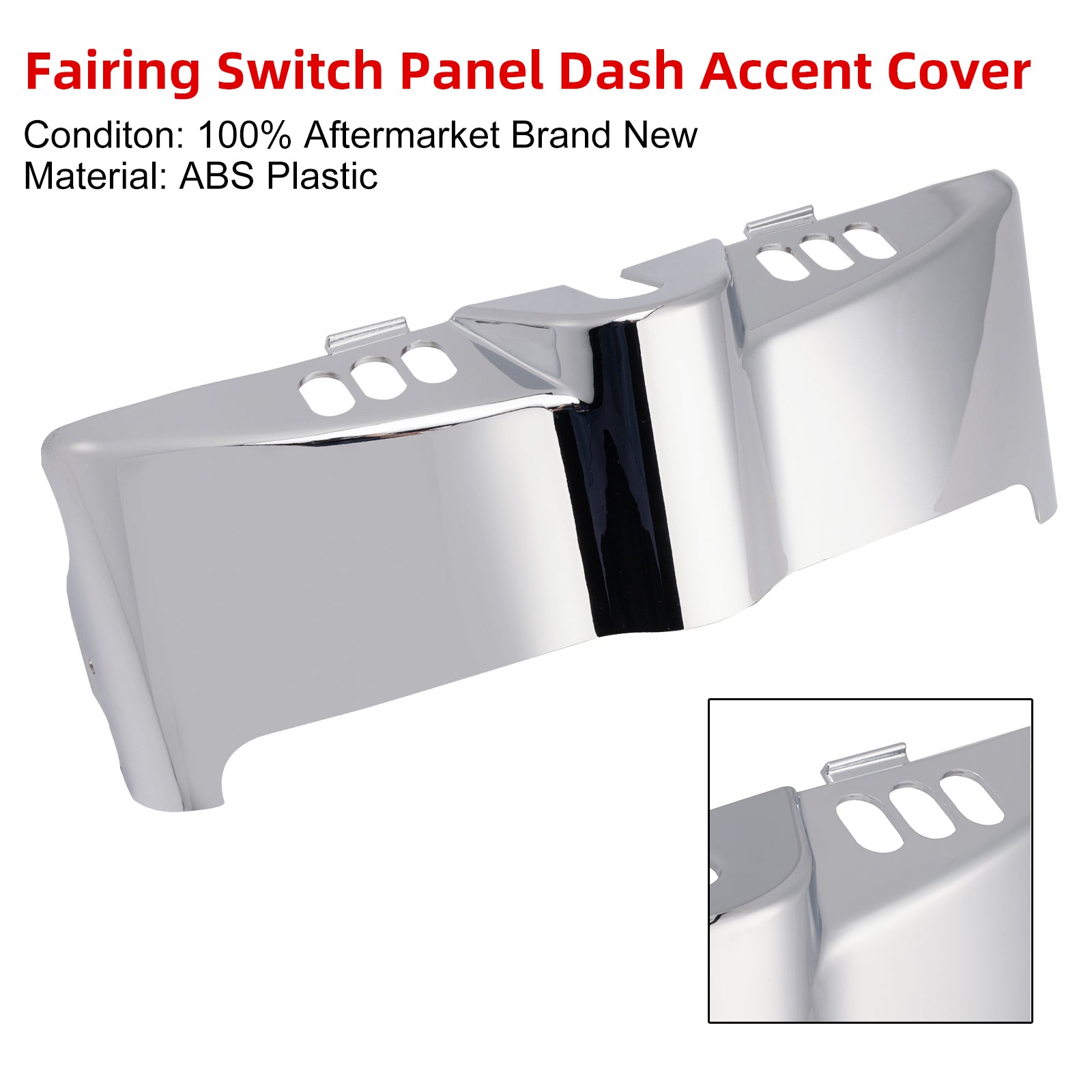 Fairing Switch Panel Dash Accent Cover For Touring Electra Street 2014-2024