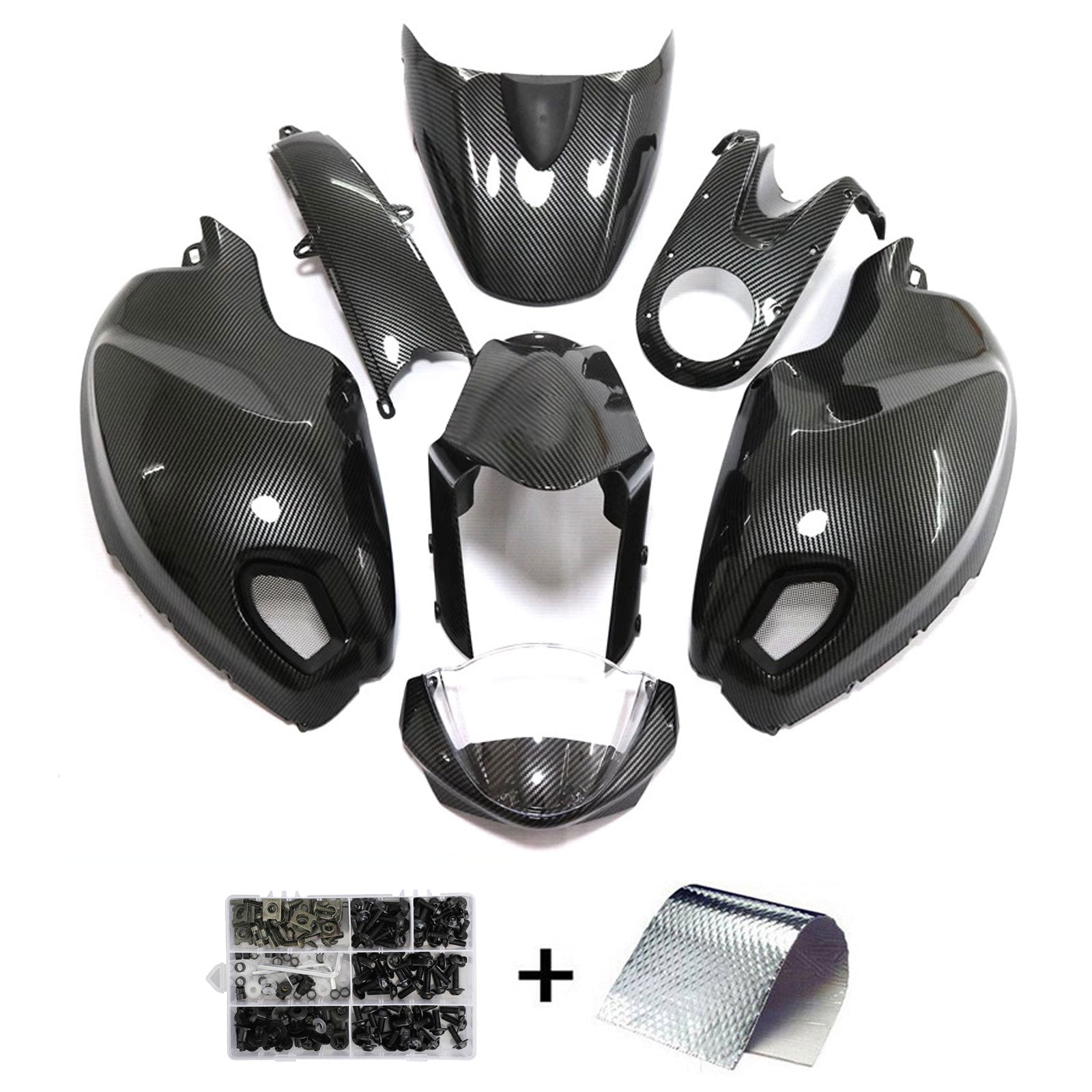 Hela året Ducati Monster 696 796 1100 S EVO Injection Fairing Kit Bodywork