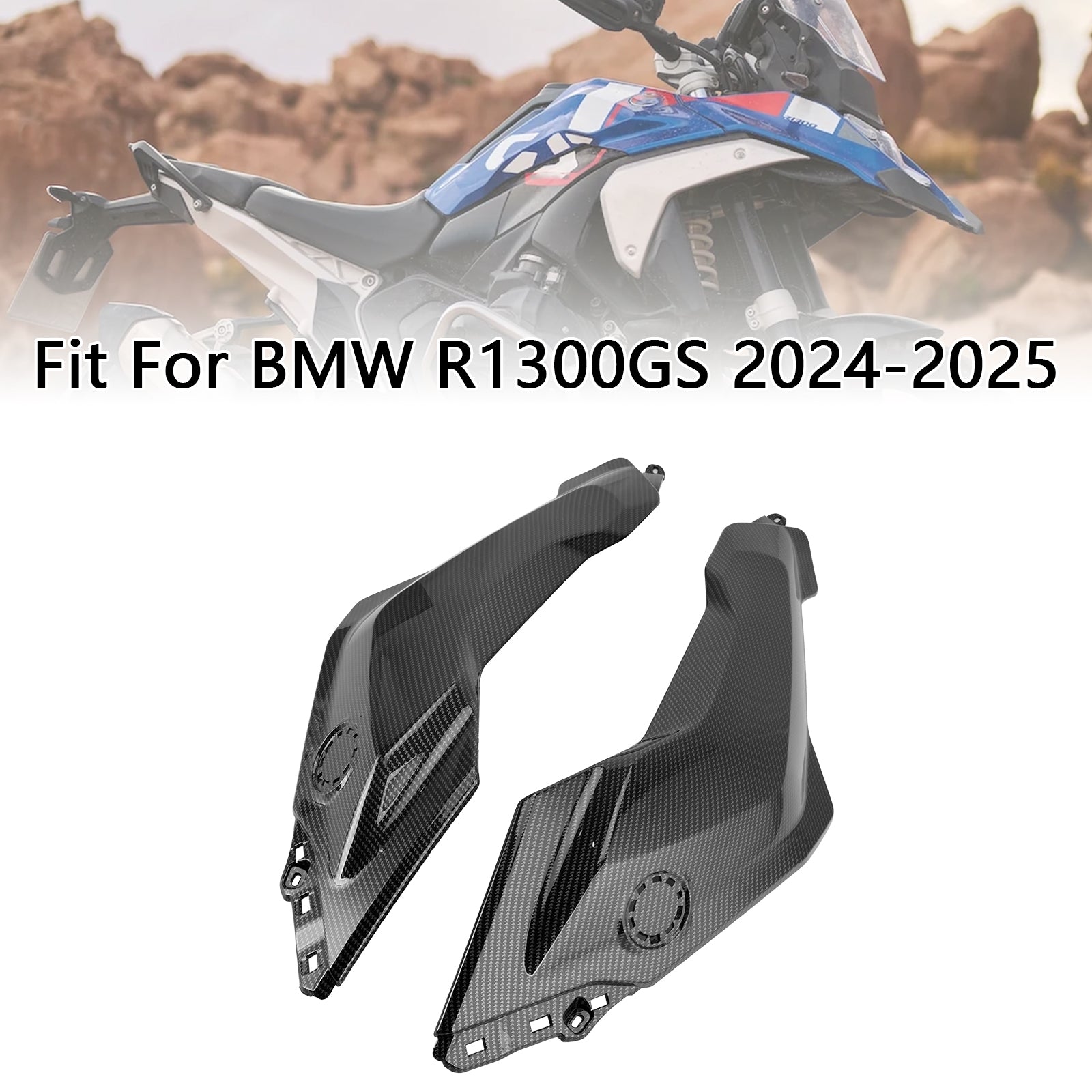 2024-2025 BMW R1300GS Side Gas Tank Frame Painel de capa de fada de capa de fada