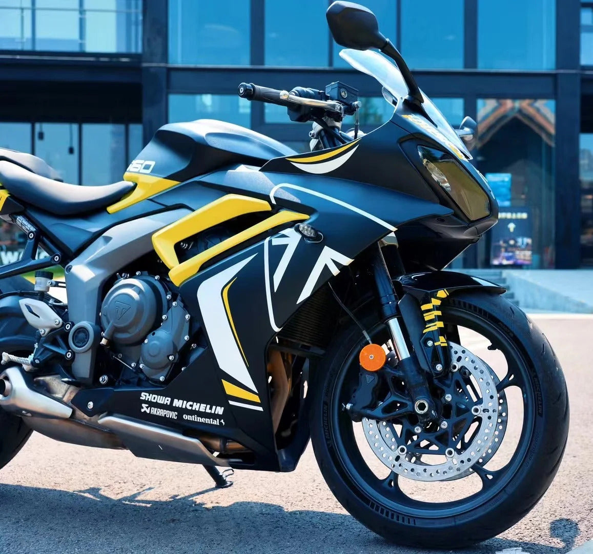 2024-2025 Triumph Daytona 660 injektionsmässa kit Bodywork Plastic ABS