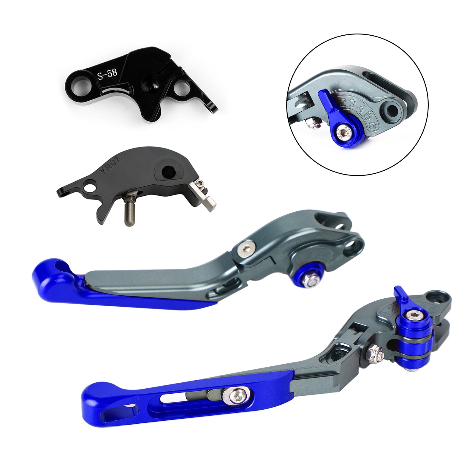 2022-2023 YAMAHA YZF R7 MT-10/SP FZ-10/SP Palanca de freno de embrague ajustable