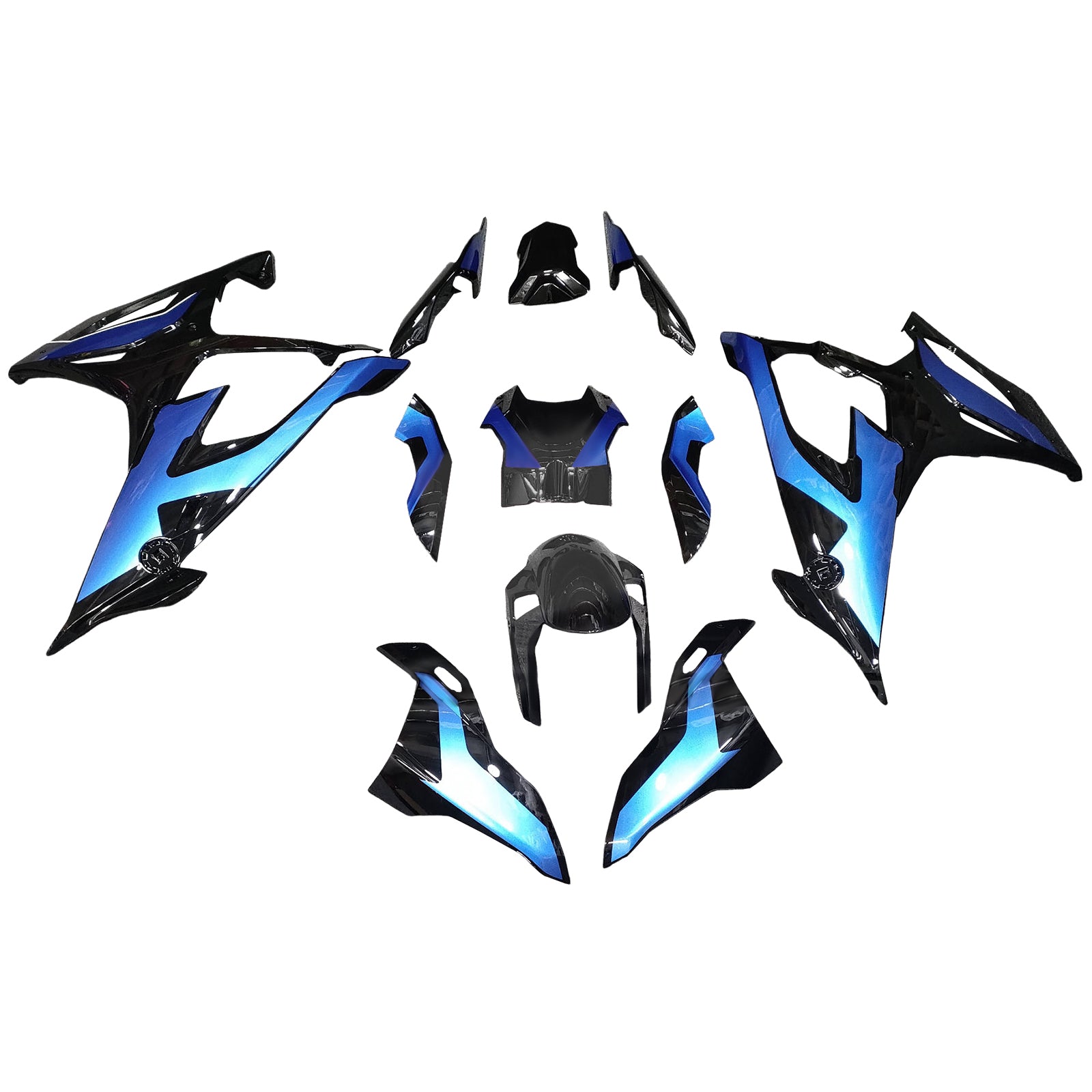 2019-2022 BMW M1000RR S1000RR Kit de carénage d'injection carrosserie plastique ABS