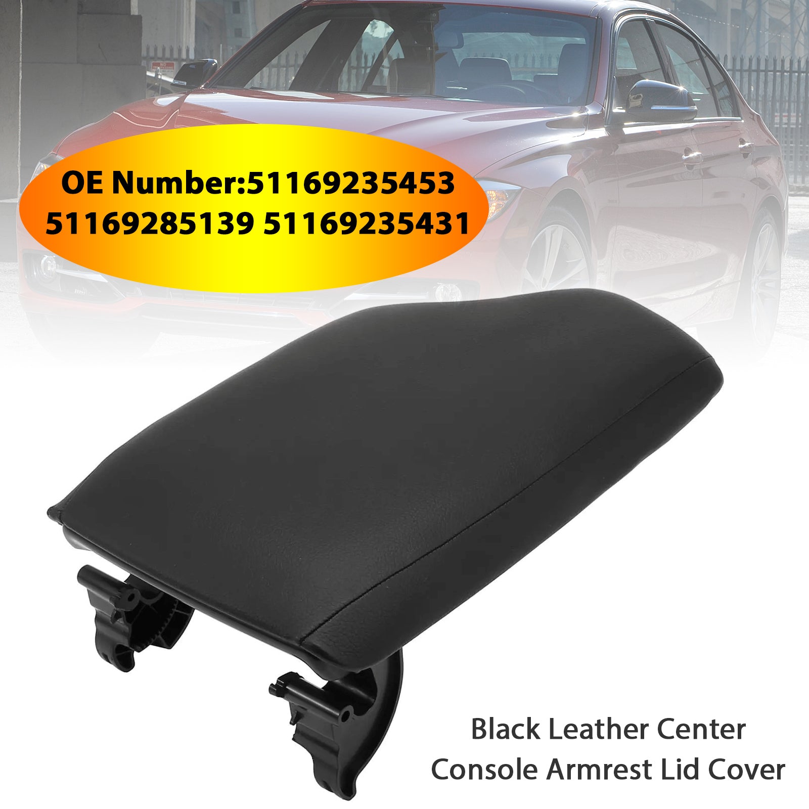 Panneau d'accoudoir de Console centrale 51169235453 pour BMW 328i 335i 320i 2012 – 2016