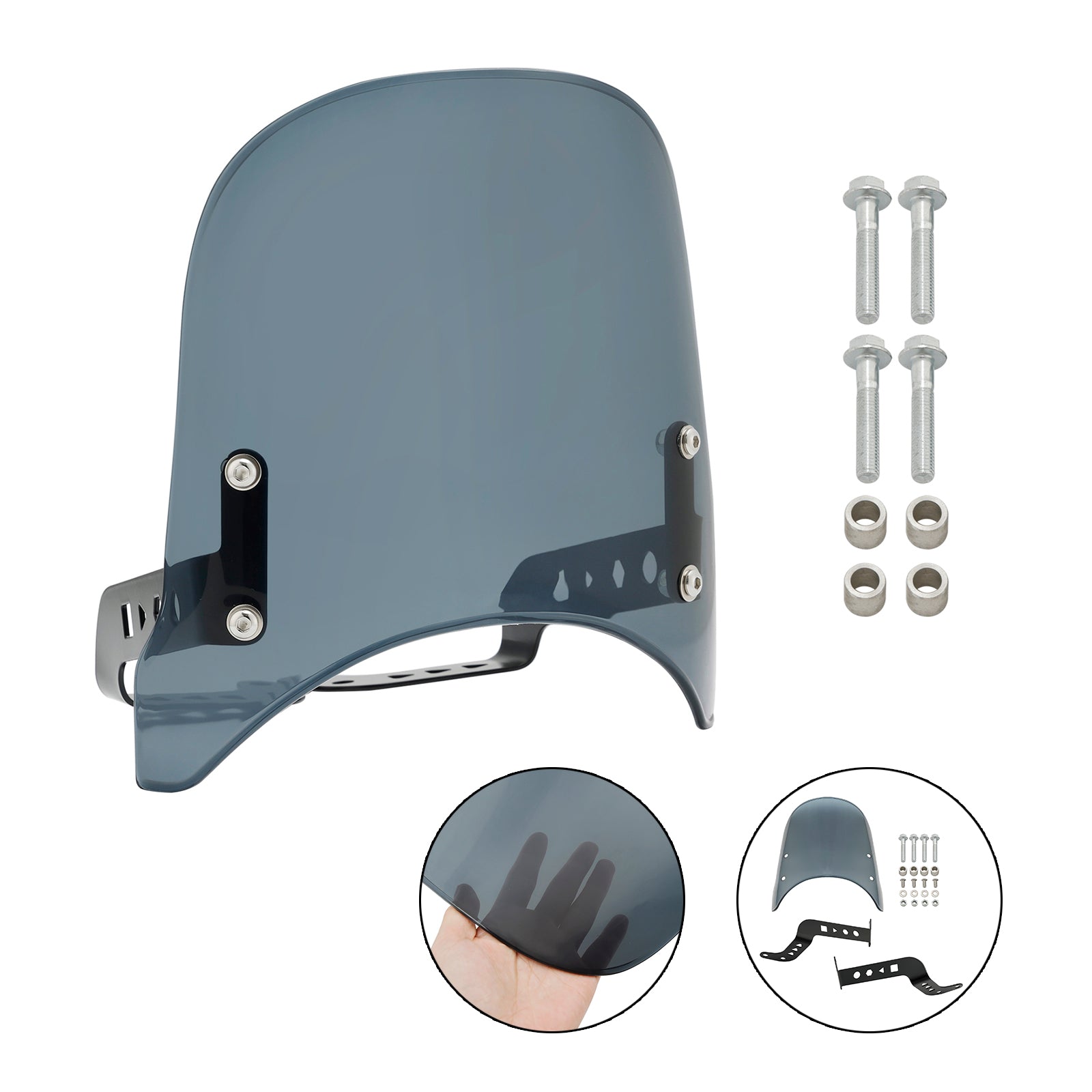 2019-2024 Honda CB400X/CB500X ABS Motorcykel vindrutan vindruta