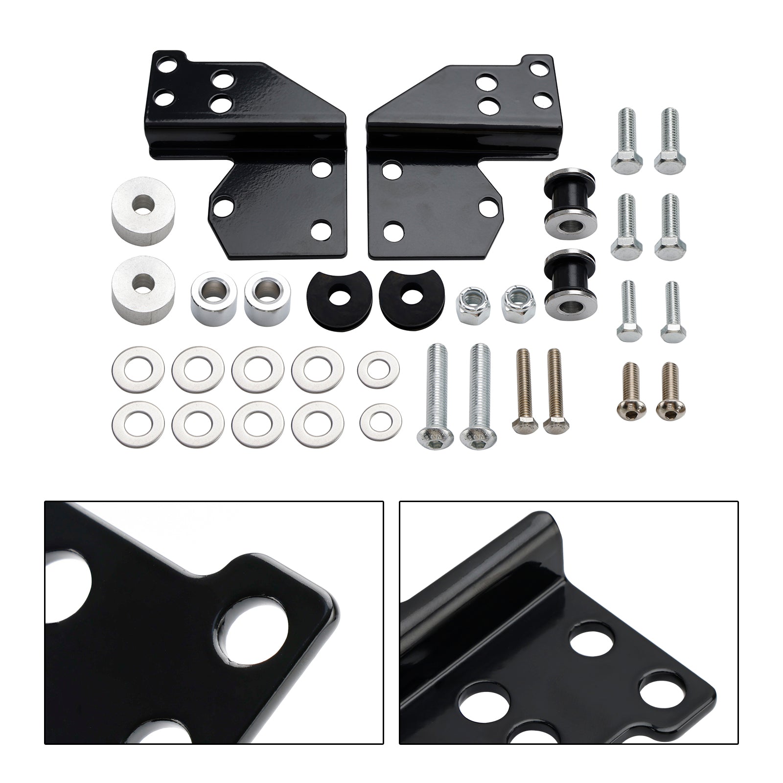 Backrest Sissy Bar Docking Hardware para Road King Road Glide Street Glide 97-08