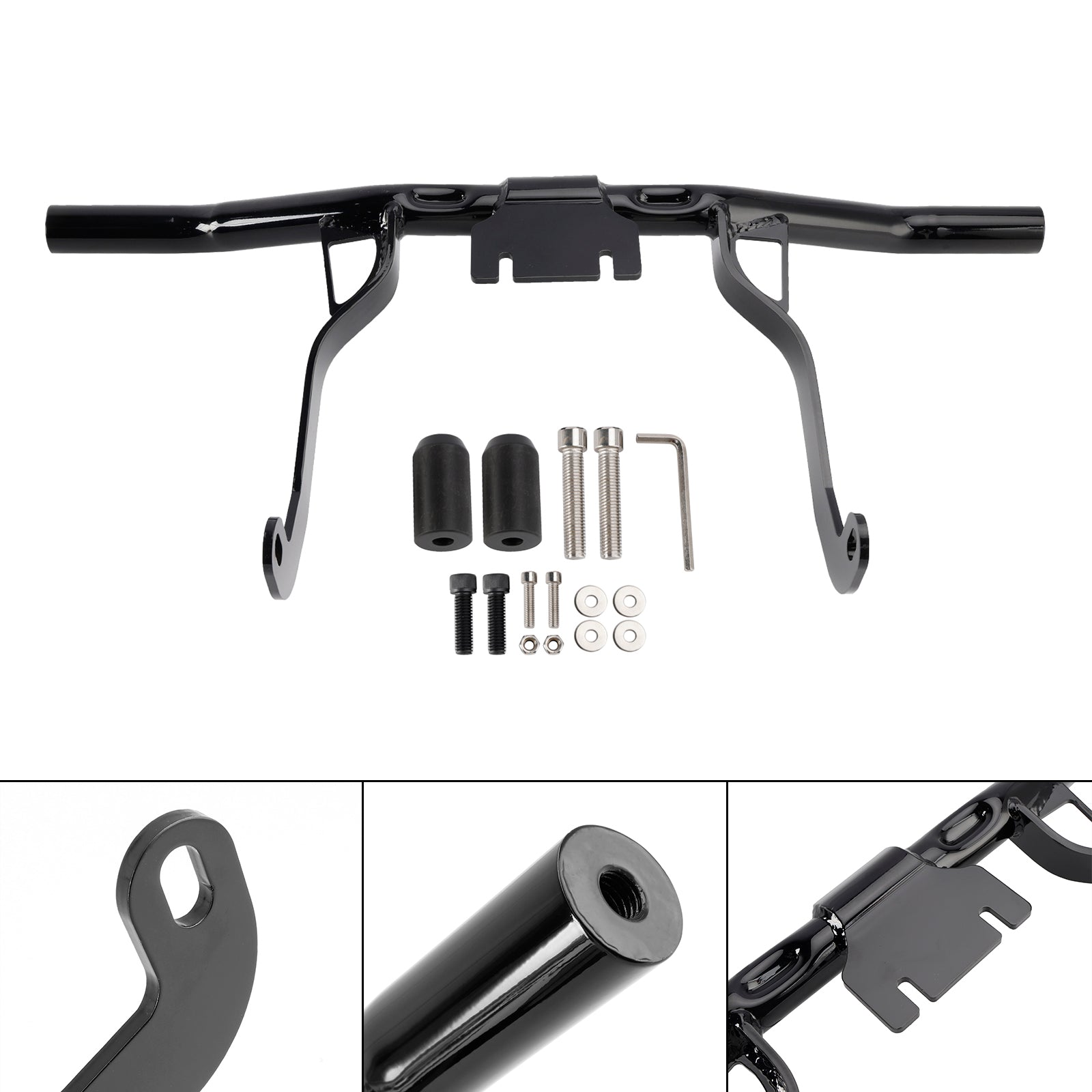 2009-2013 Harley Road Glides Street Glides Road Glides, FLHT, FLHX Engine Guard Crash Bar Frame Protector stötfångare