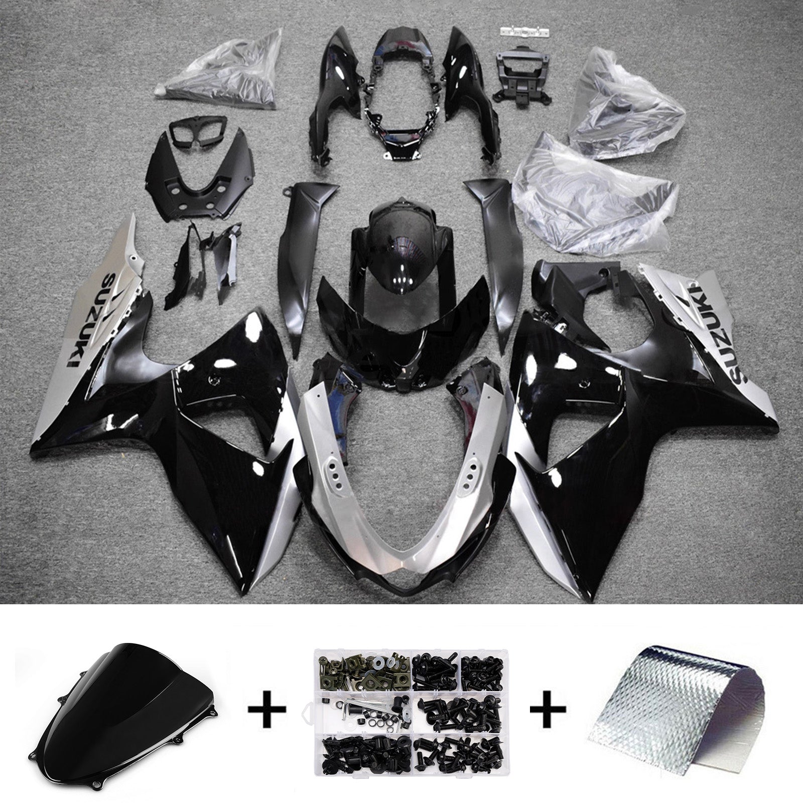 Injection Fairing Kit Bodywork Plastic ABS For Suzuki GSXR1000 2009-2016 K9