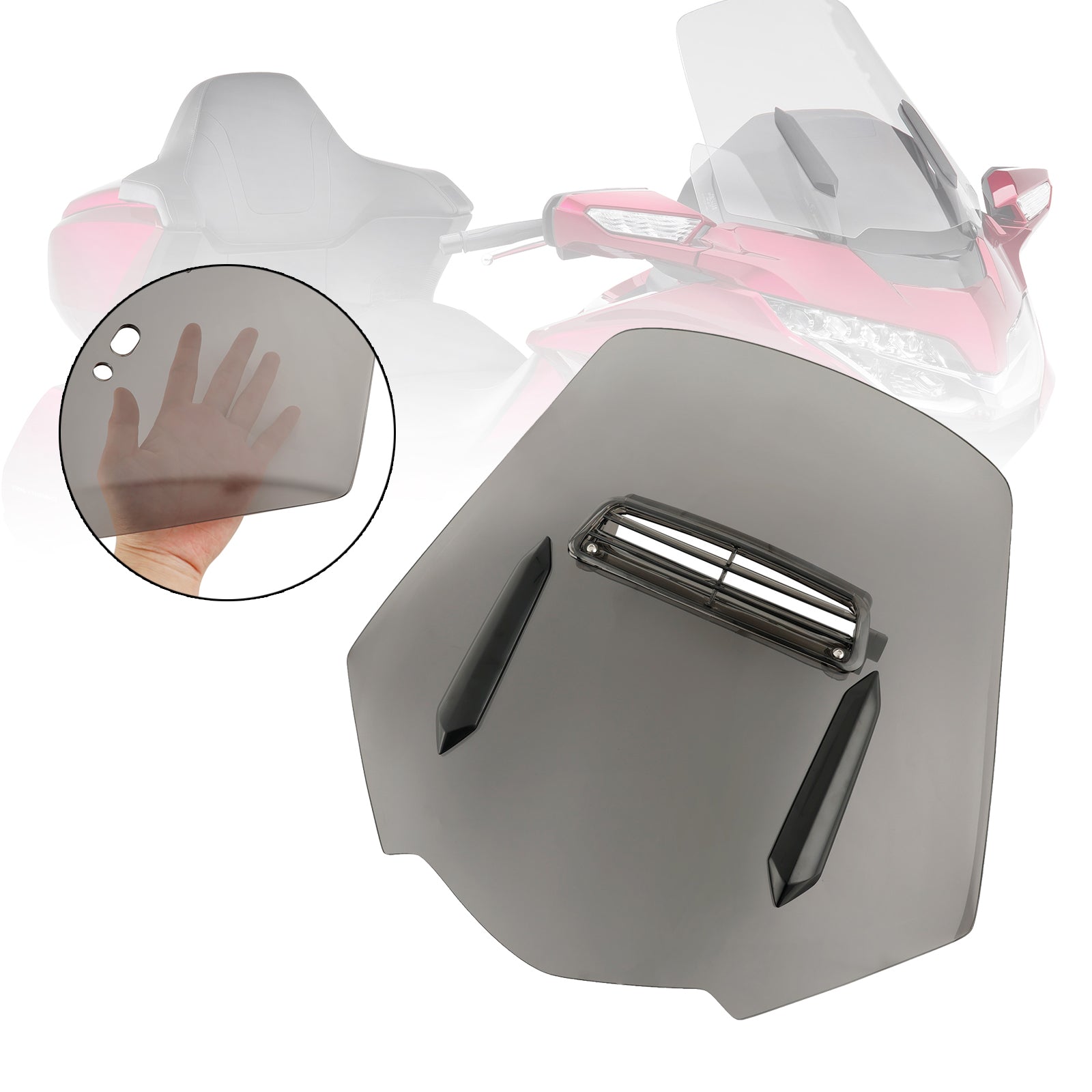 2018-2023 Honda Gold Wing GL1800 vindrutan vindruta