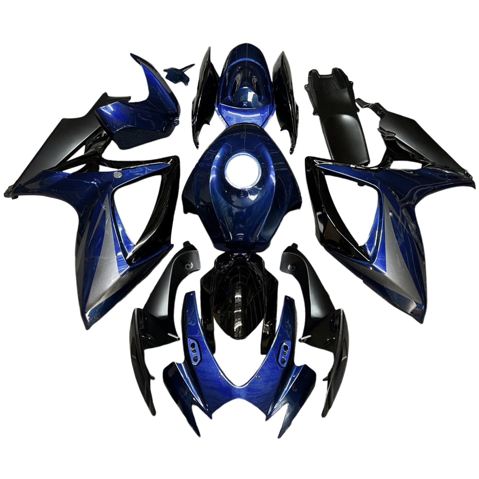 Kit de carenagem injeção Absos de plástico para Suzuki GSXR 600/750 2006-2007 K6