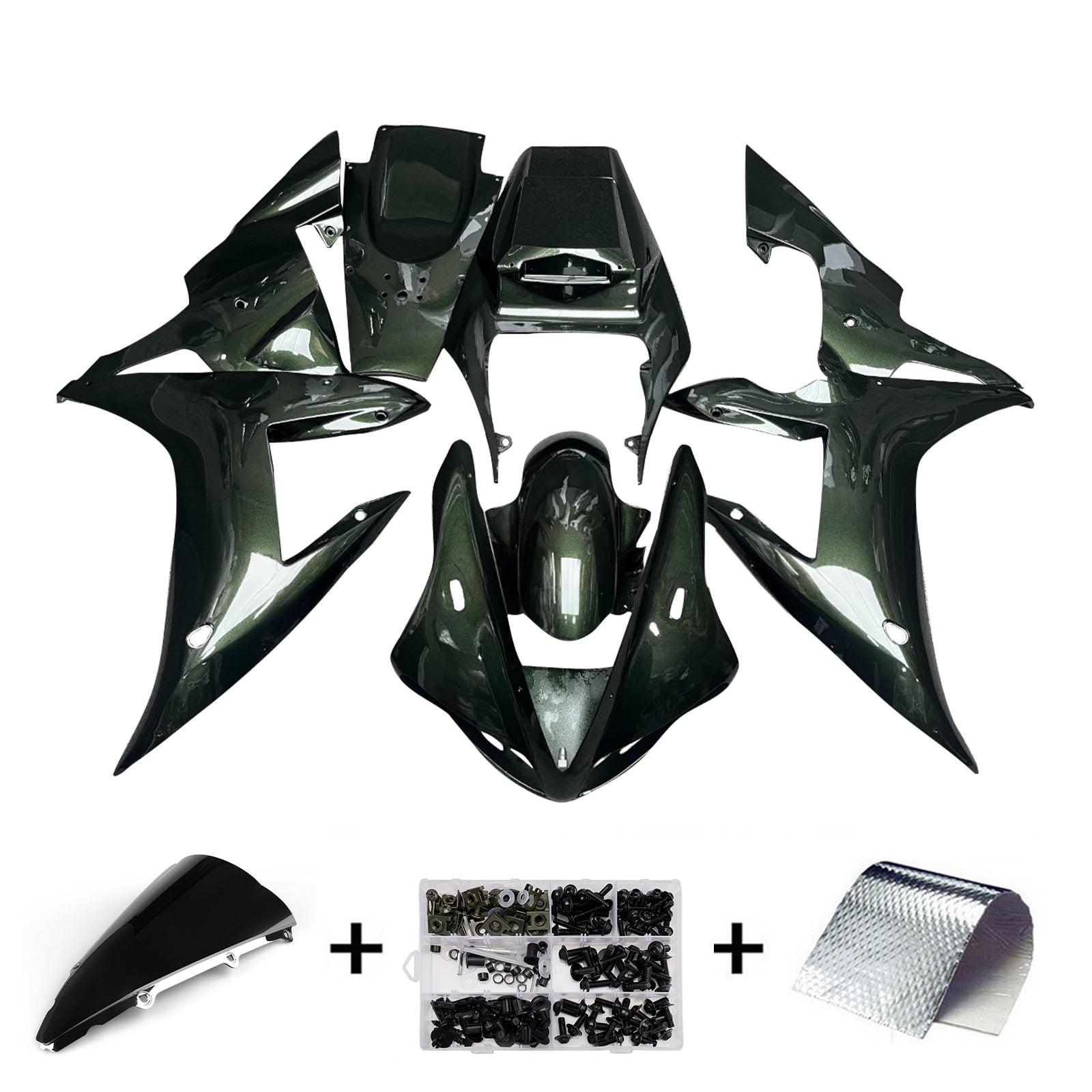 Injection Fairing Kit Bodywork Plastic ABS For Yamaha YZFR1 YZF-R1 2002-2003