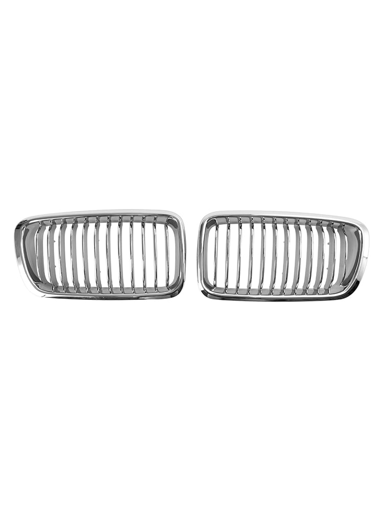 1994-2001 BMW 7 Series E38 Chrome Front Kidney Grill Grille 2pcs