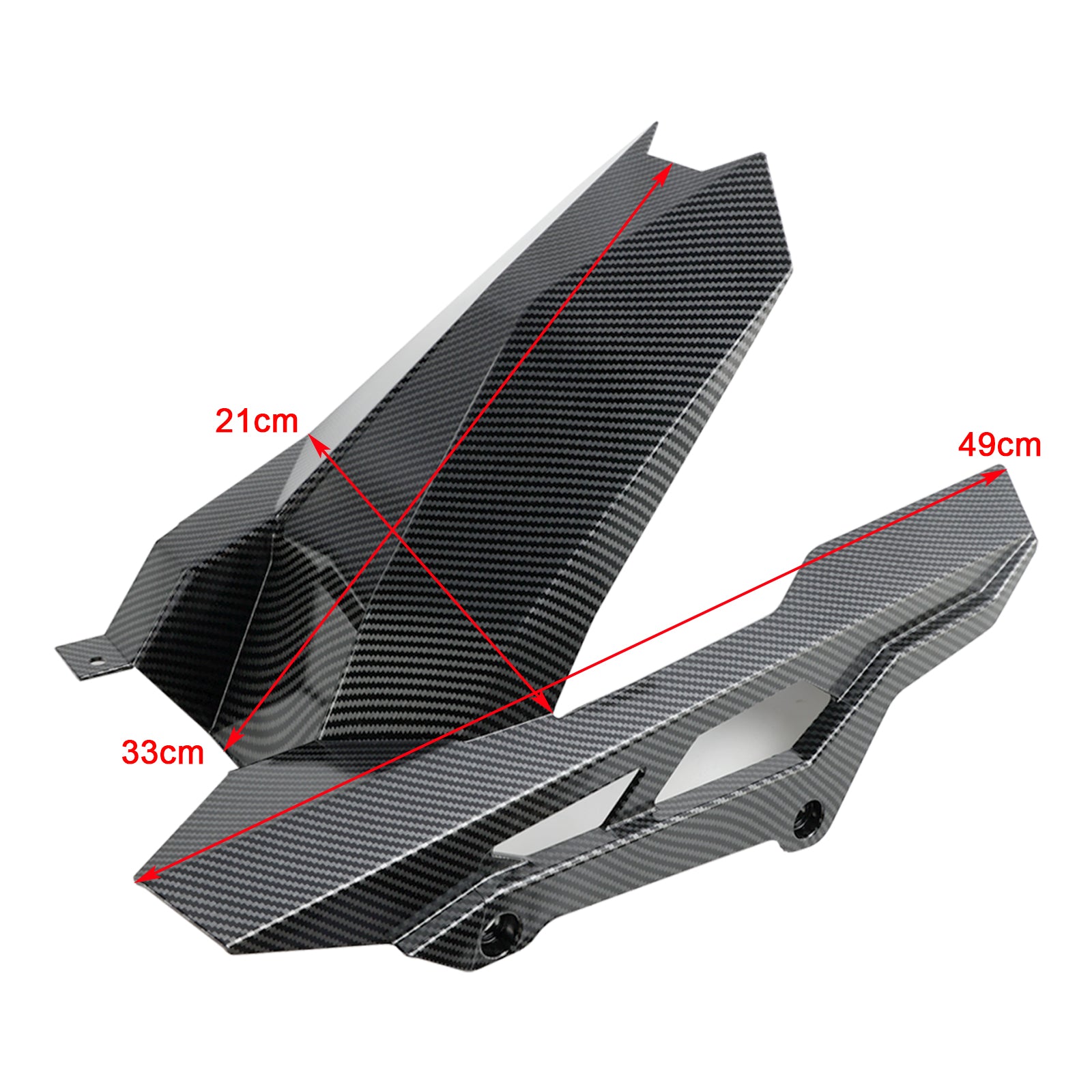 2023-2024 Kawasaki ZX-4R achterspatbord spatbord kuipkuip