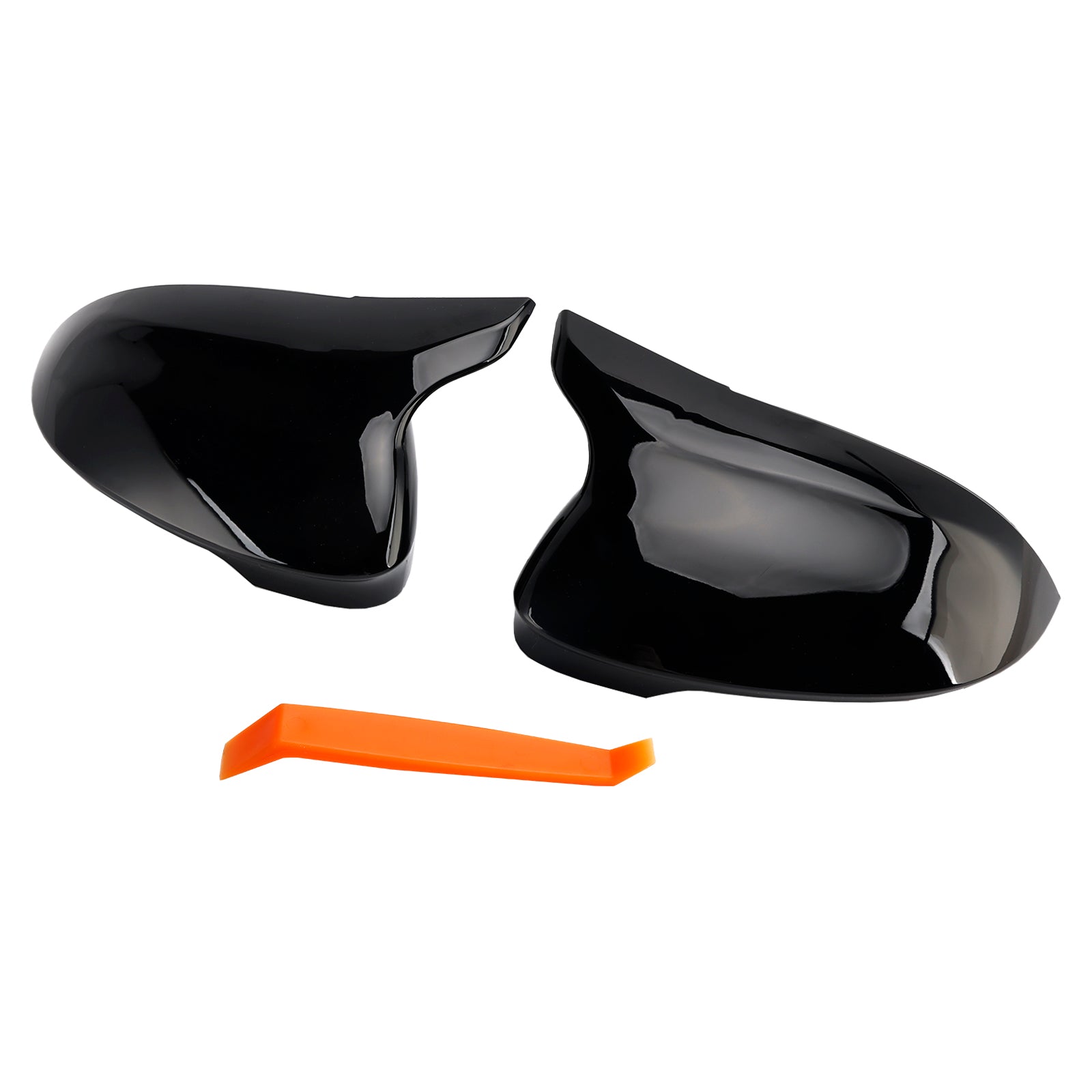 2x Wing Door Mirror Cover Cap Casing for VW Golf MK8 2020+ 5H0857537 5H0857538