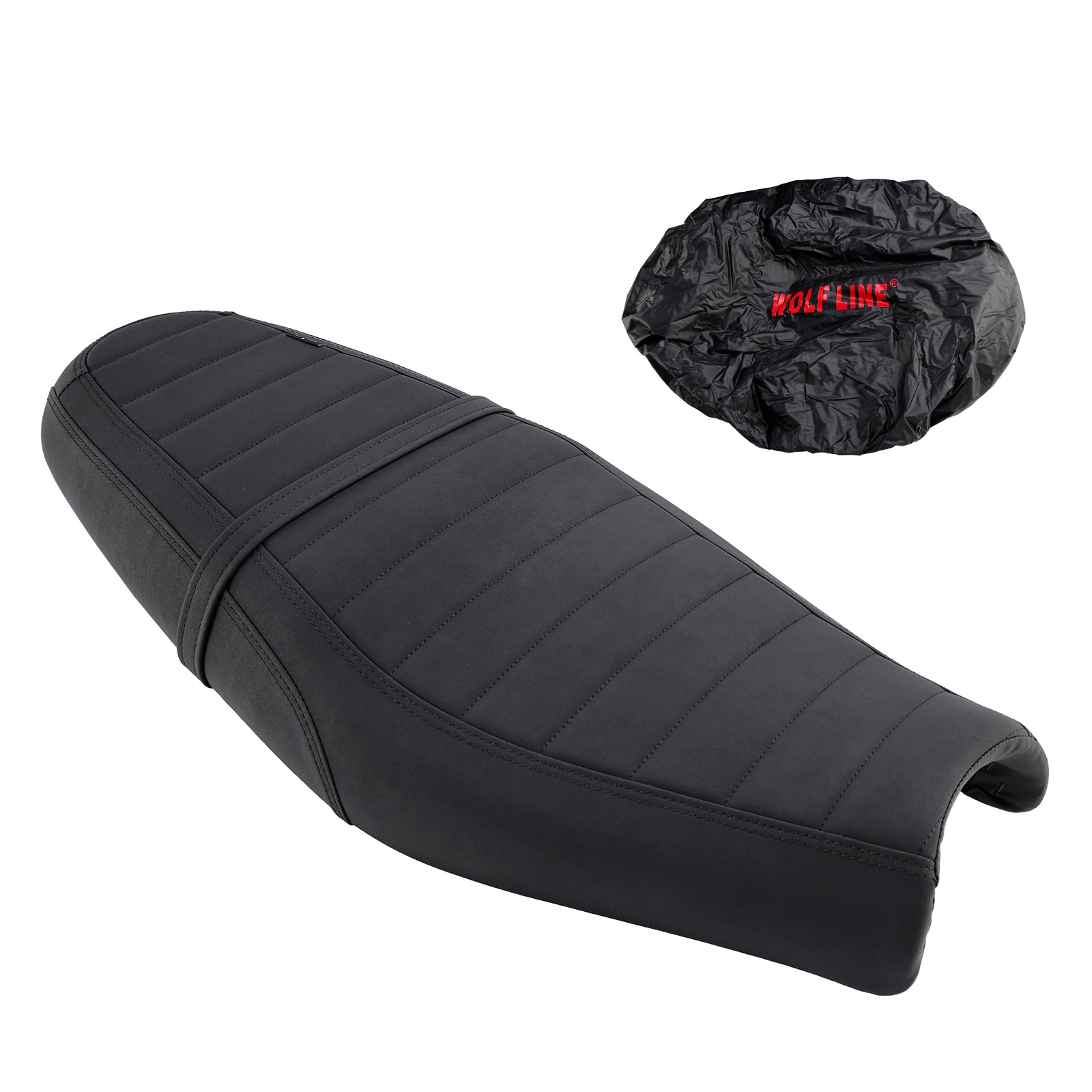 Asiento del pasajero delantero cojín trasero inferior negro para Street Twin Speed Twin BrownS
