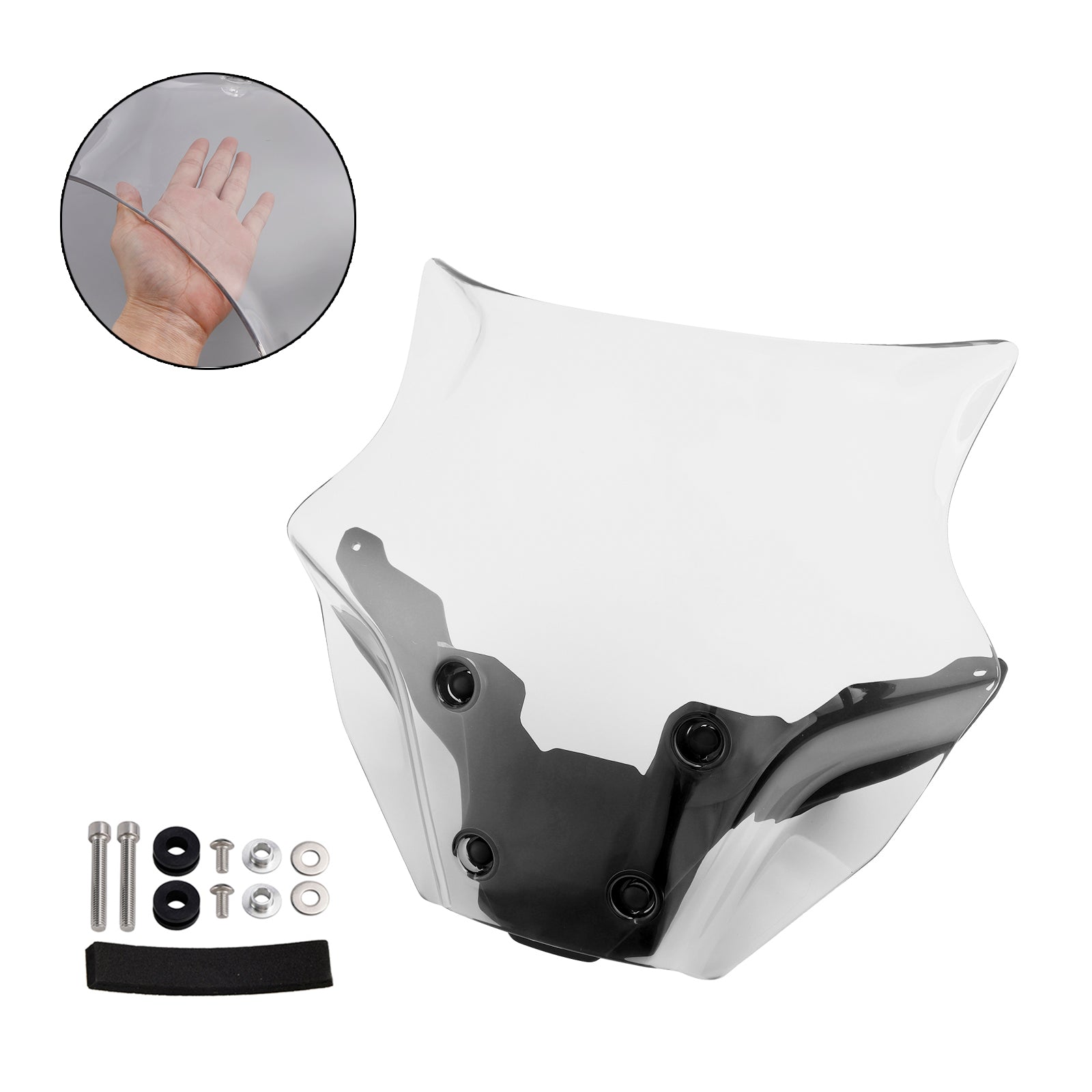 2024-2025 YAMAHA MT-09/SP Windshield WindScreen + Bracket