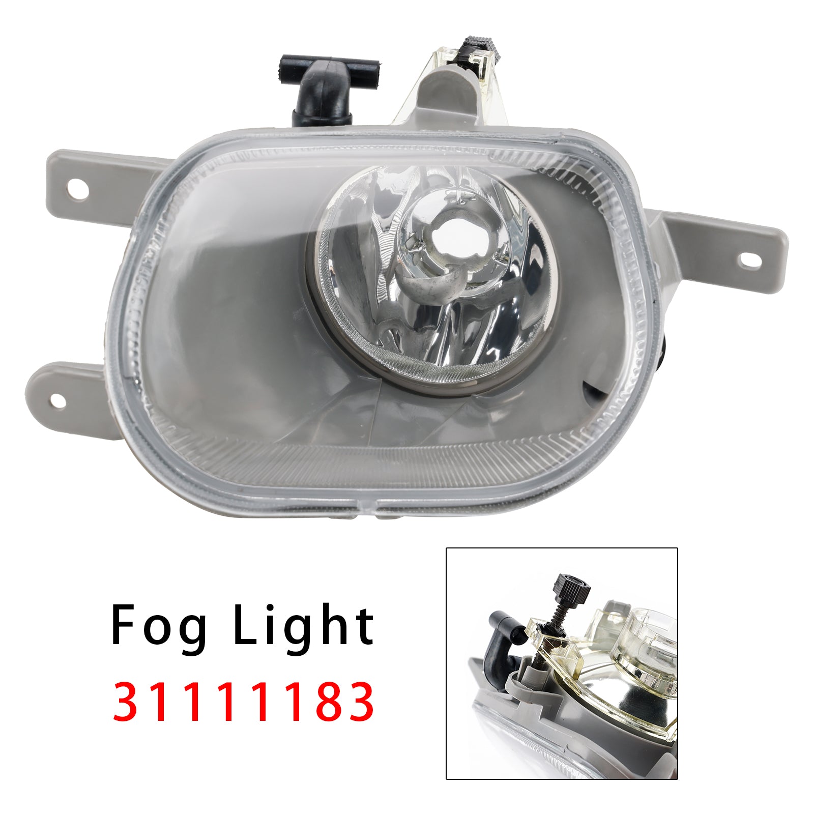 Right Front Fog Light Lamp For Volvo XC90 I 2.5L 3.2L 4.4L 03-14 31111183