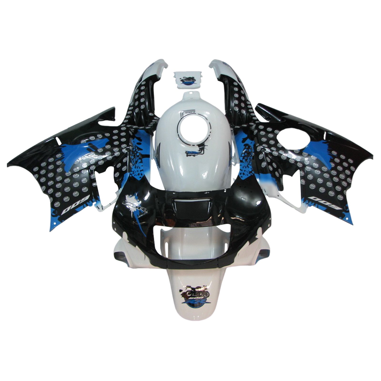 1991-1994 Honda CBR600 F2 Kit de carenado de inyección Carrocería Plástico ABS