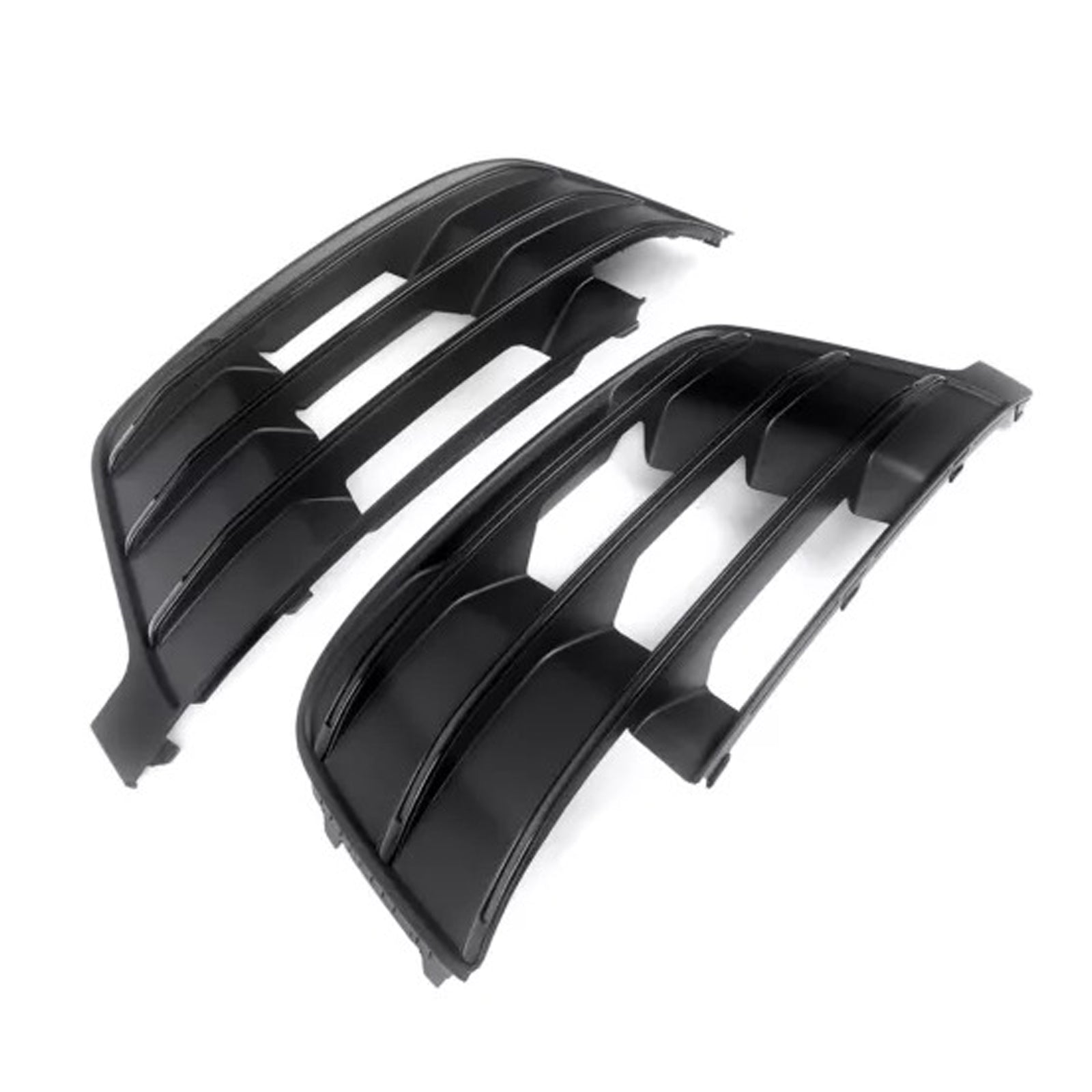 2016-2019 Audi Q7 S-line 2x Original Car Bumper Fog Grilles 4M0807681D 4M0807682D