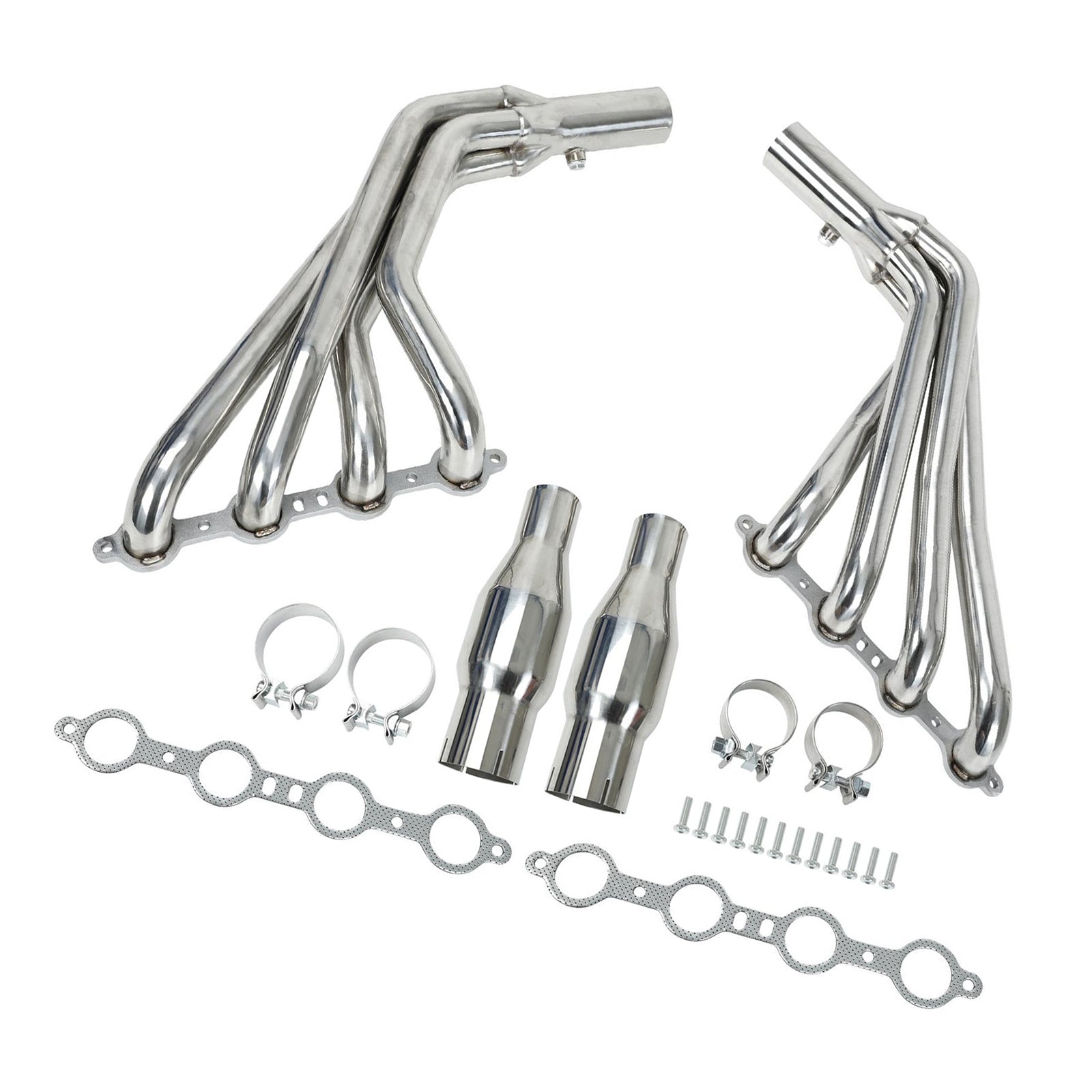Long Tube Stainless Manifold Headers Fit Chevy Camaro SS LS3 6.2L V8 2010-2015