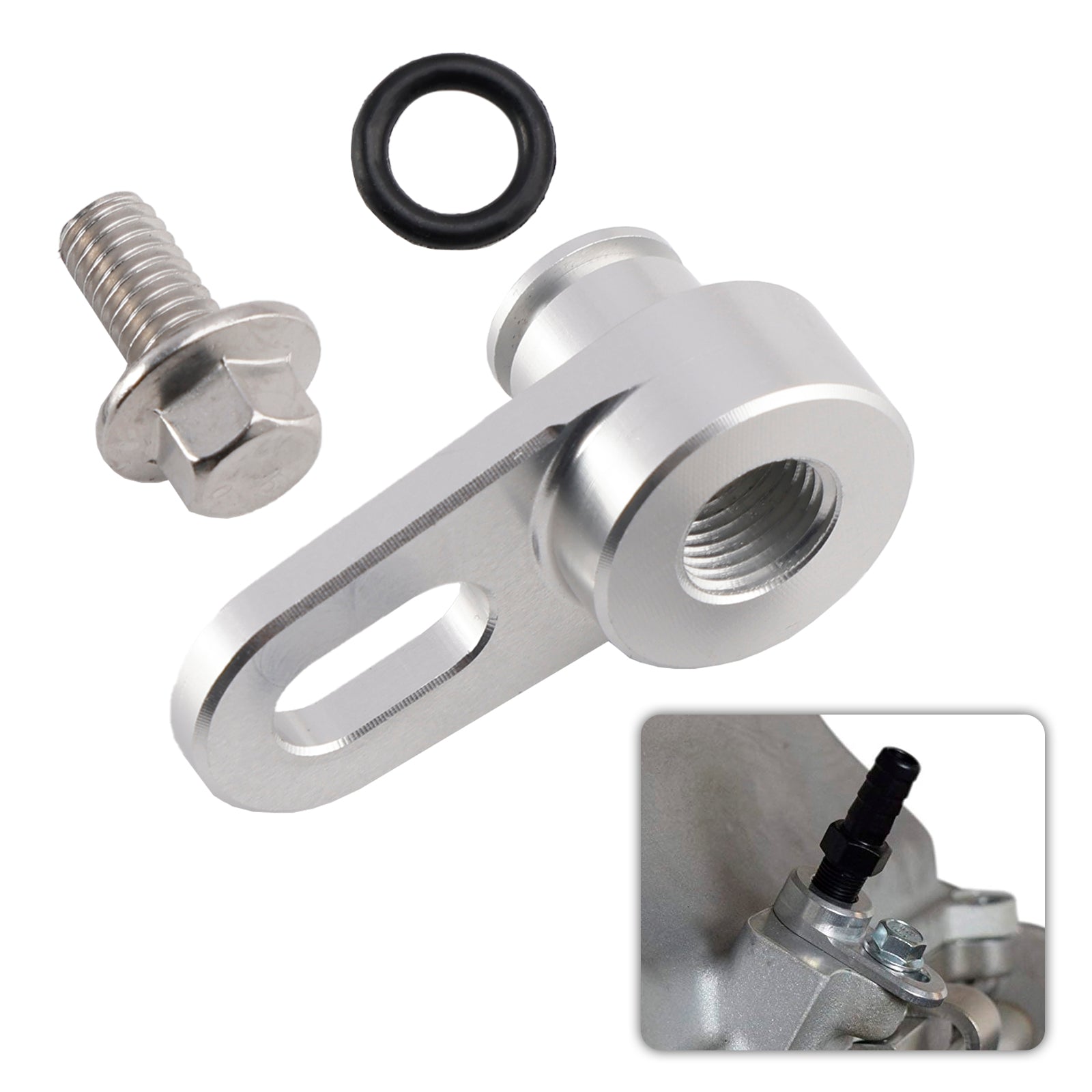 Porta de vácuo 1/8 Adaptador de mangueira NPT para LSA LS9 LT4 LS Mapa de Supercharger