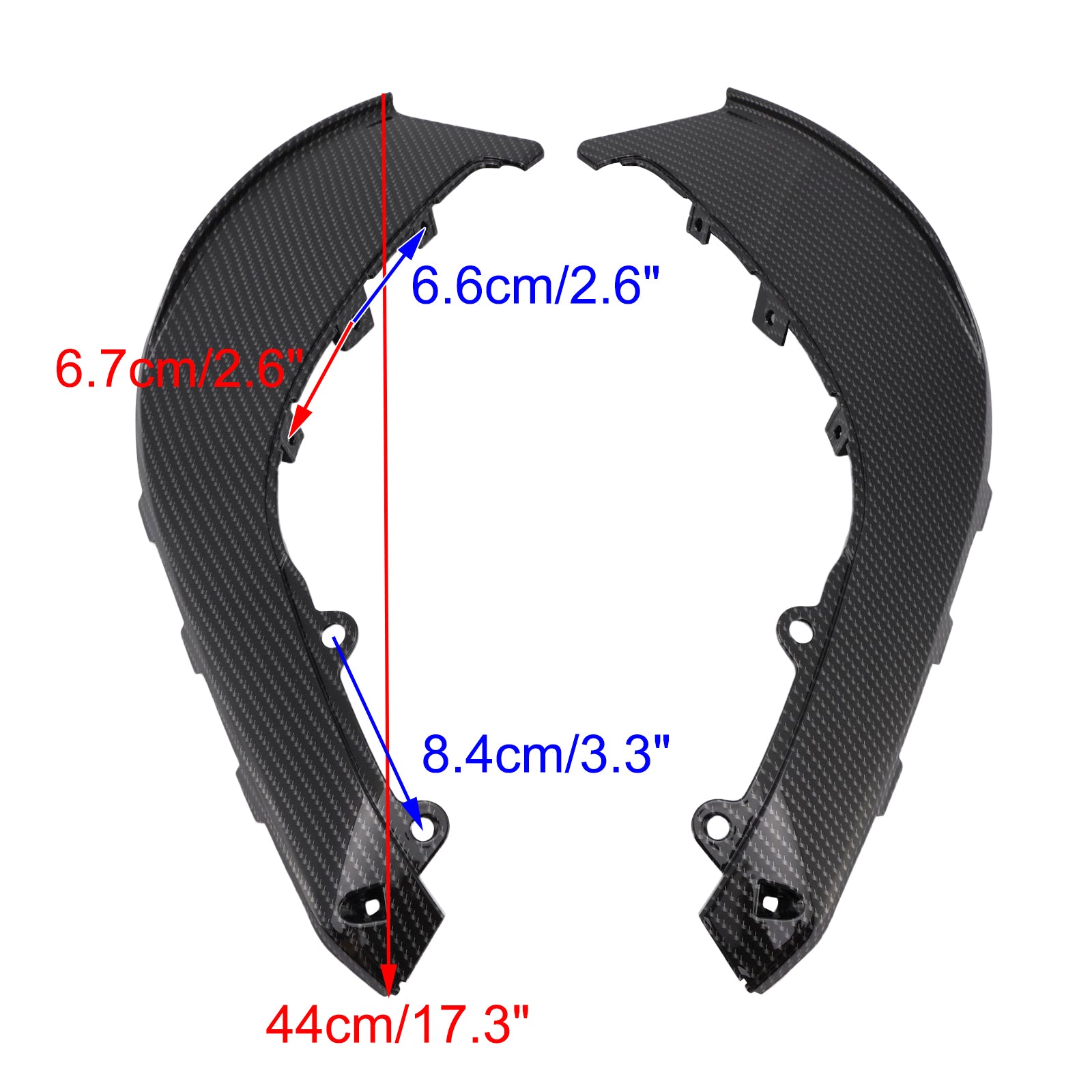 2021-2024 Aprilia RSV4 Horná kapotážna výpary Bočné panely Cowling Rám