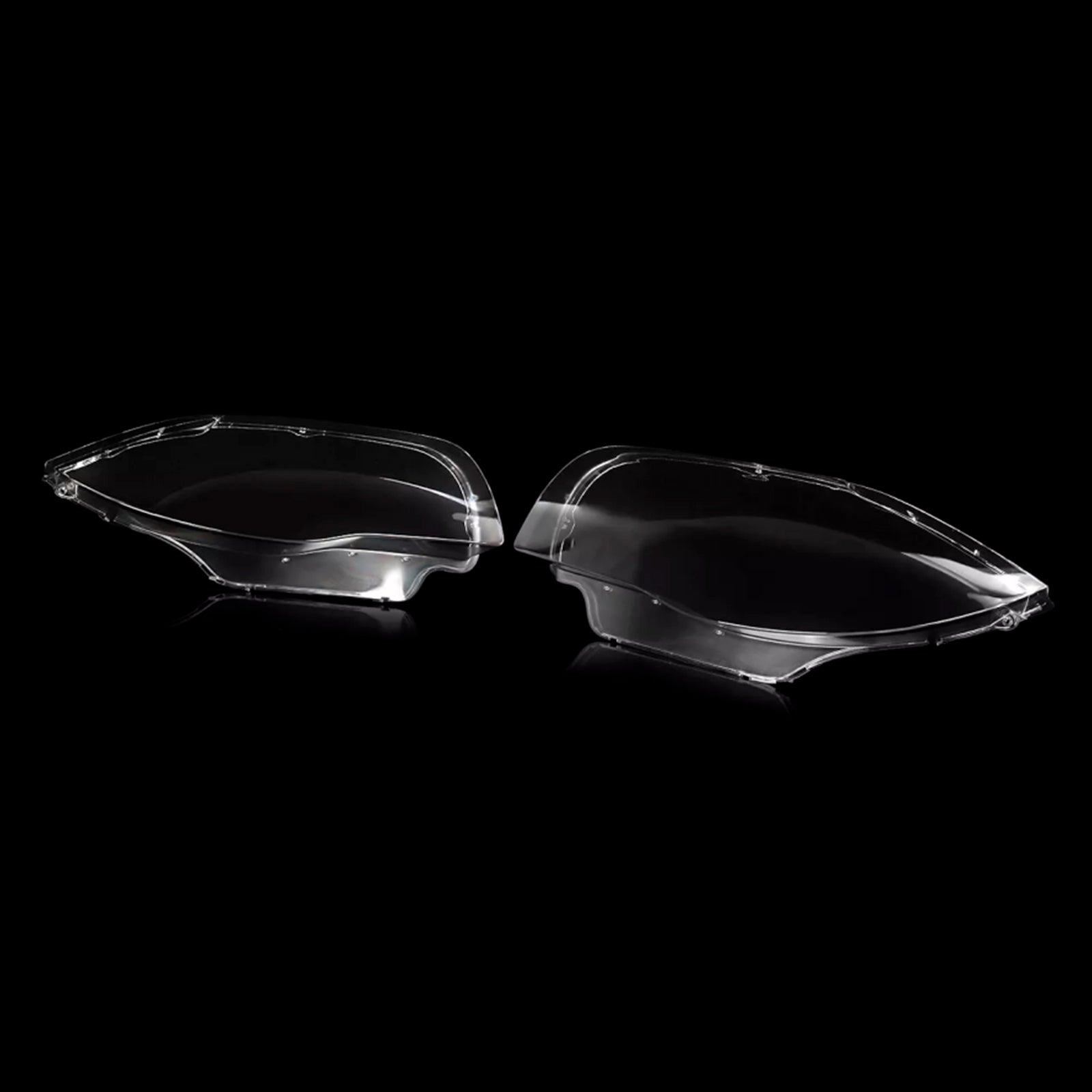 2003-2011 BMW 1-serie E81 E82 E87 E88 2 STUKS Koplamp Glas Helder Cover 63126924486,
