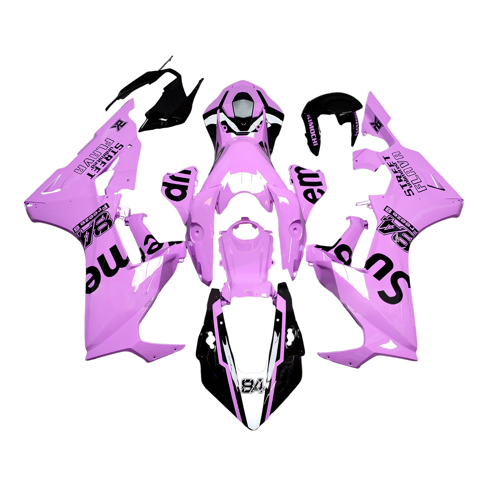 Injectiekuipset carrosserie kunststof ABS voor Honda CBR1000RR 2017-2023