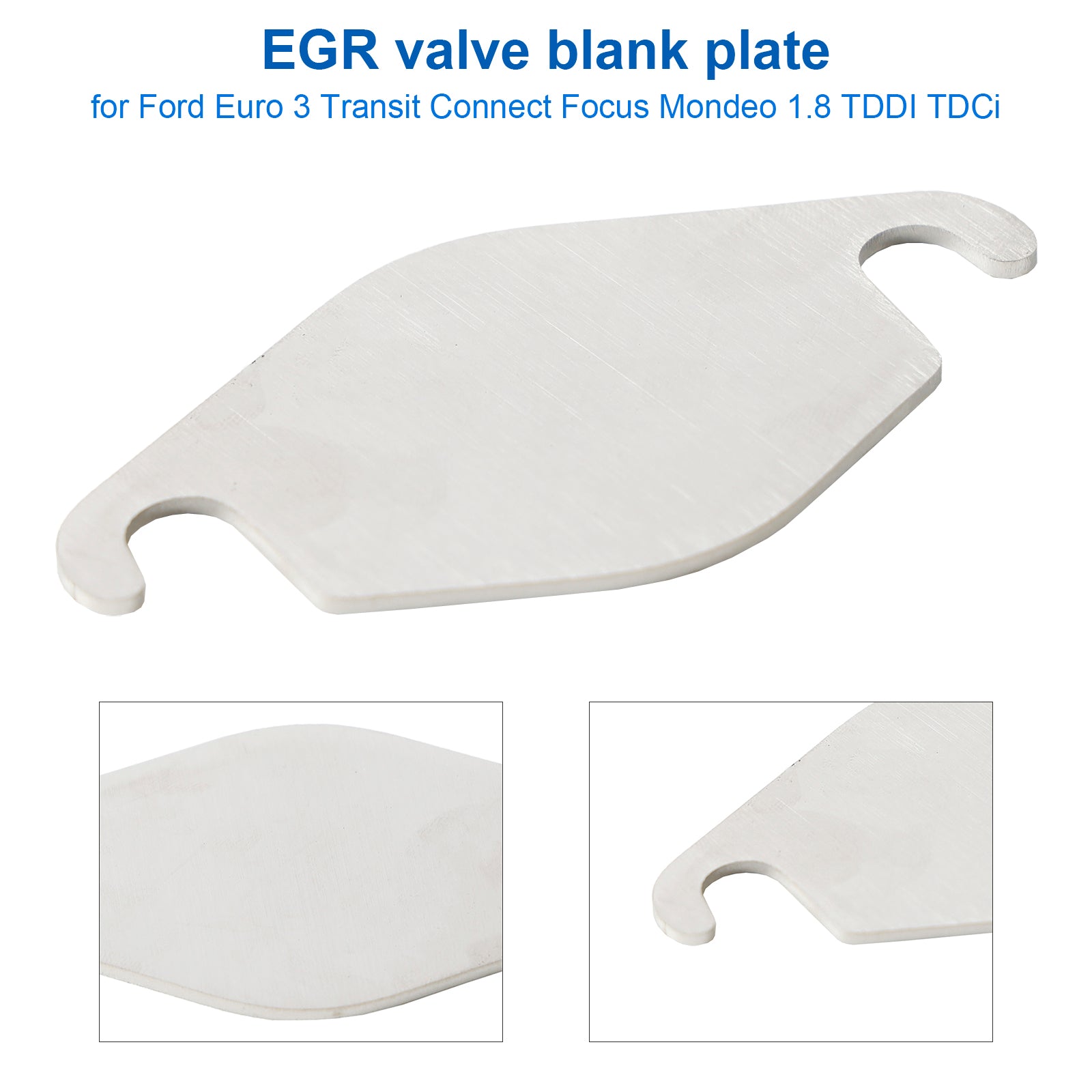 EGR Valve Blank Plate for Ford Euro 3 Transit Connect Focus Mondeo 1.8 TDDI TDCI