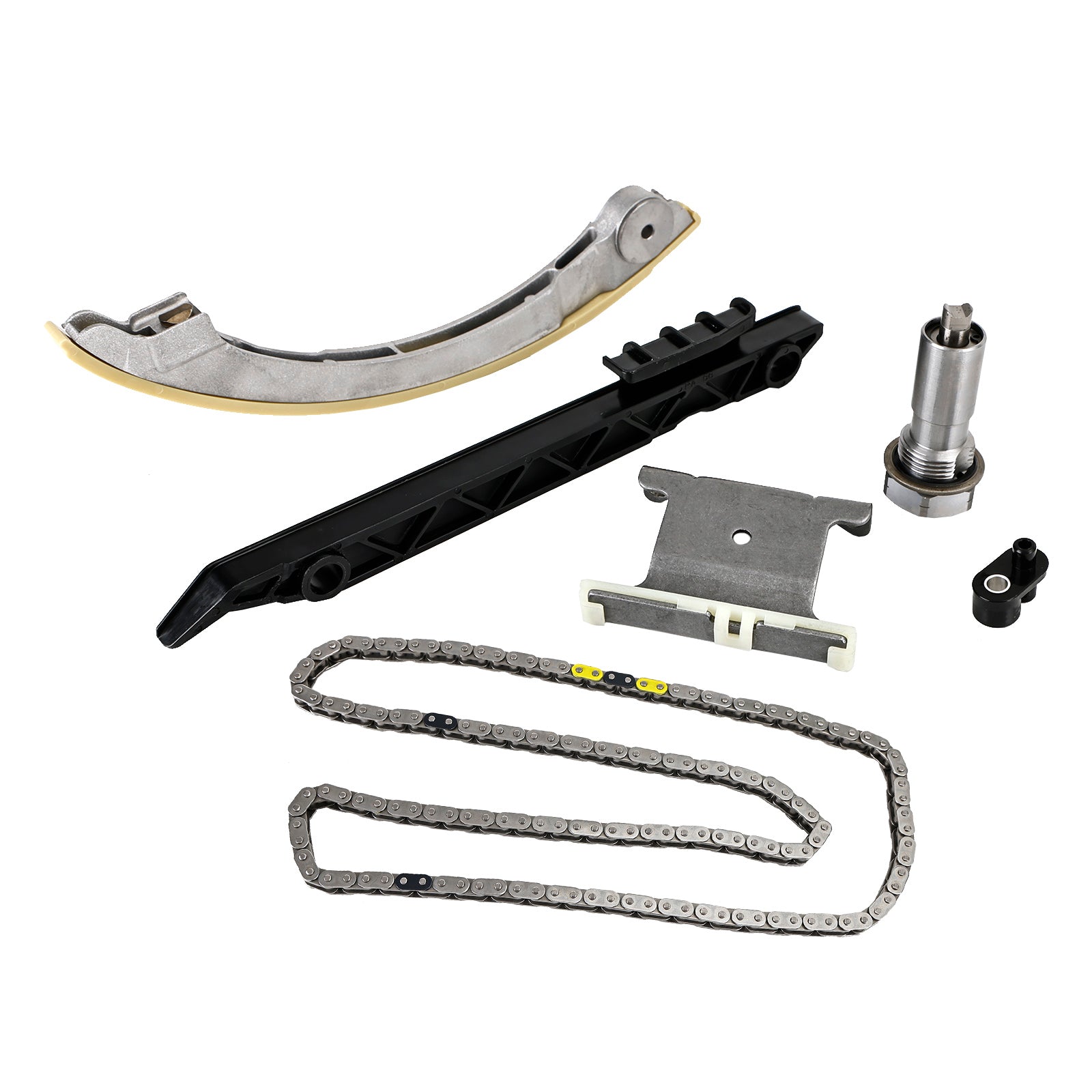 Kit de cadena de distribución del motor, tensor, ajustador del árbol de levas para equipos GM 12680750