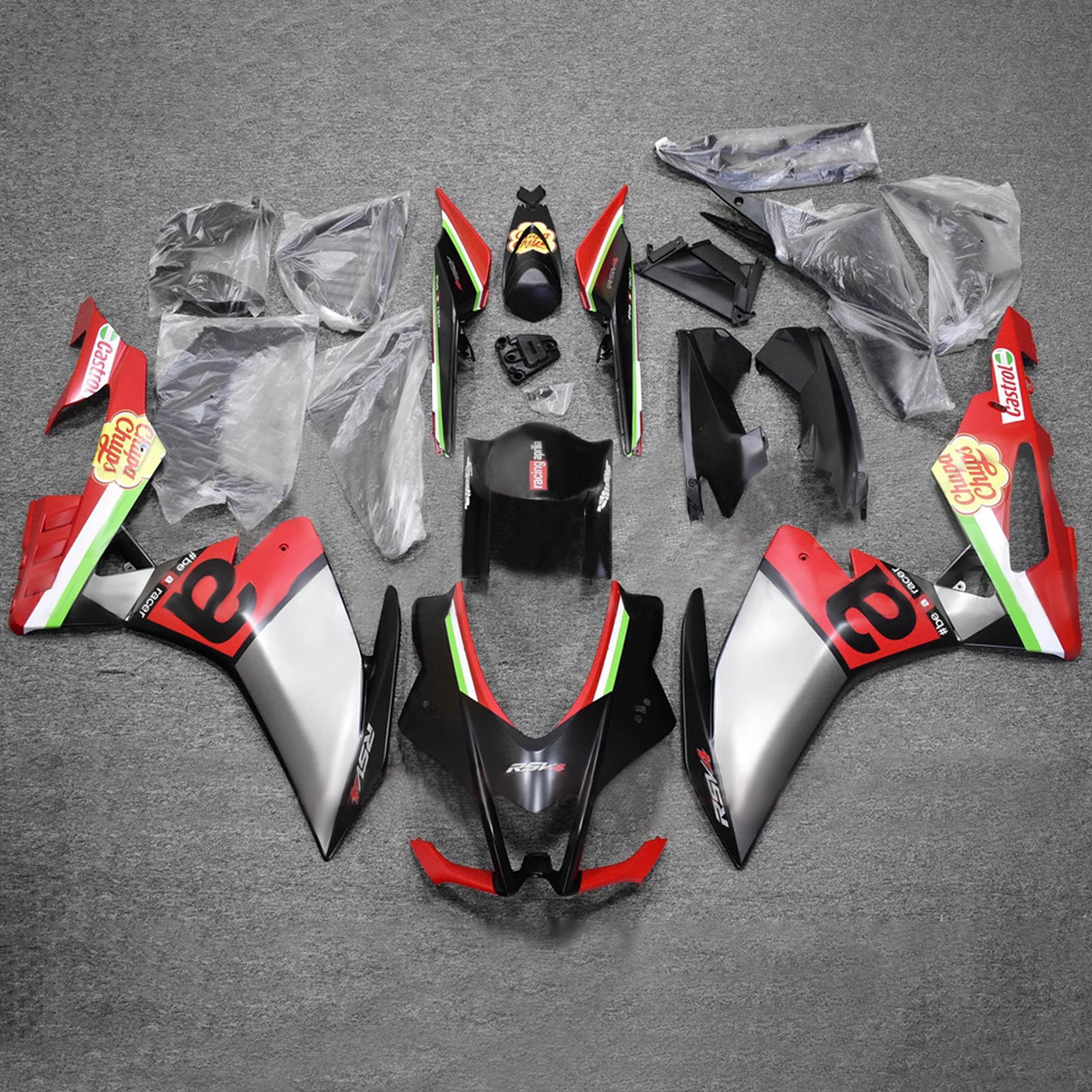2016-2020 Aprilia RSV4 1000 Injection Fairing Kit Bodywork Plastic