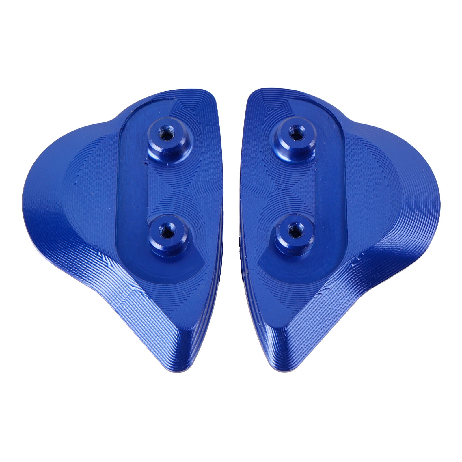 Kit de tapas de orificios para eliminadores de espejos compatibles con placas de bloqueo de espejos Yamaha YZF-R6 (2017-2023)/YZF-R7 (2022).