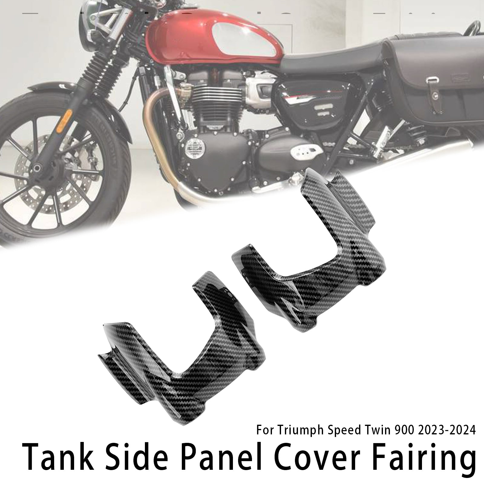 2023-2024 SPEED TWIN 900 TANK SIDELVÄNGDE PANEL FASTING COWL