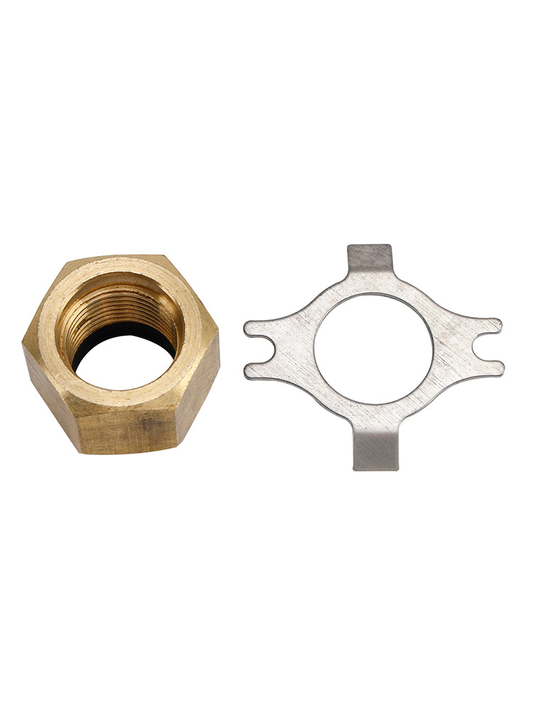 Mercury Mercruiser propellermoer met borgplaat geschikt voor 11-8M0056234