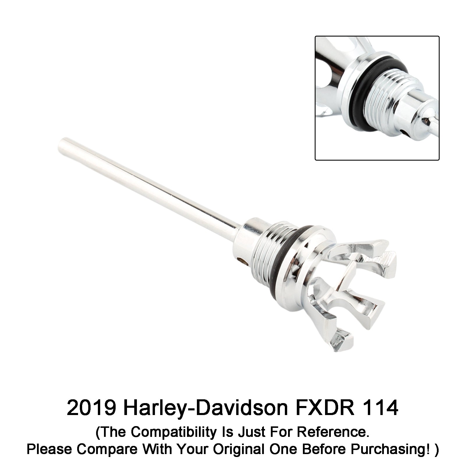 Tanque de tanque de petróleo Tanque de tanque de tanque de tanque de ajuste para a rua Softail Road Bob 1105-0022